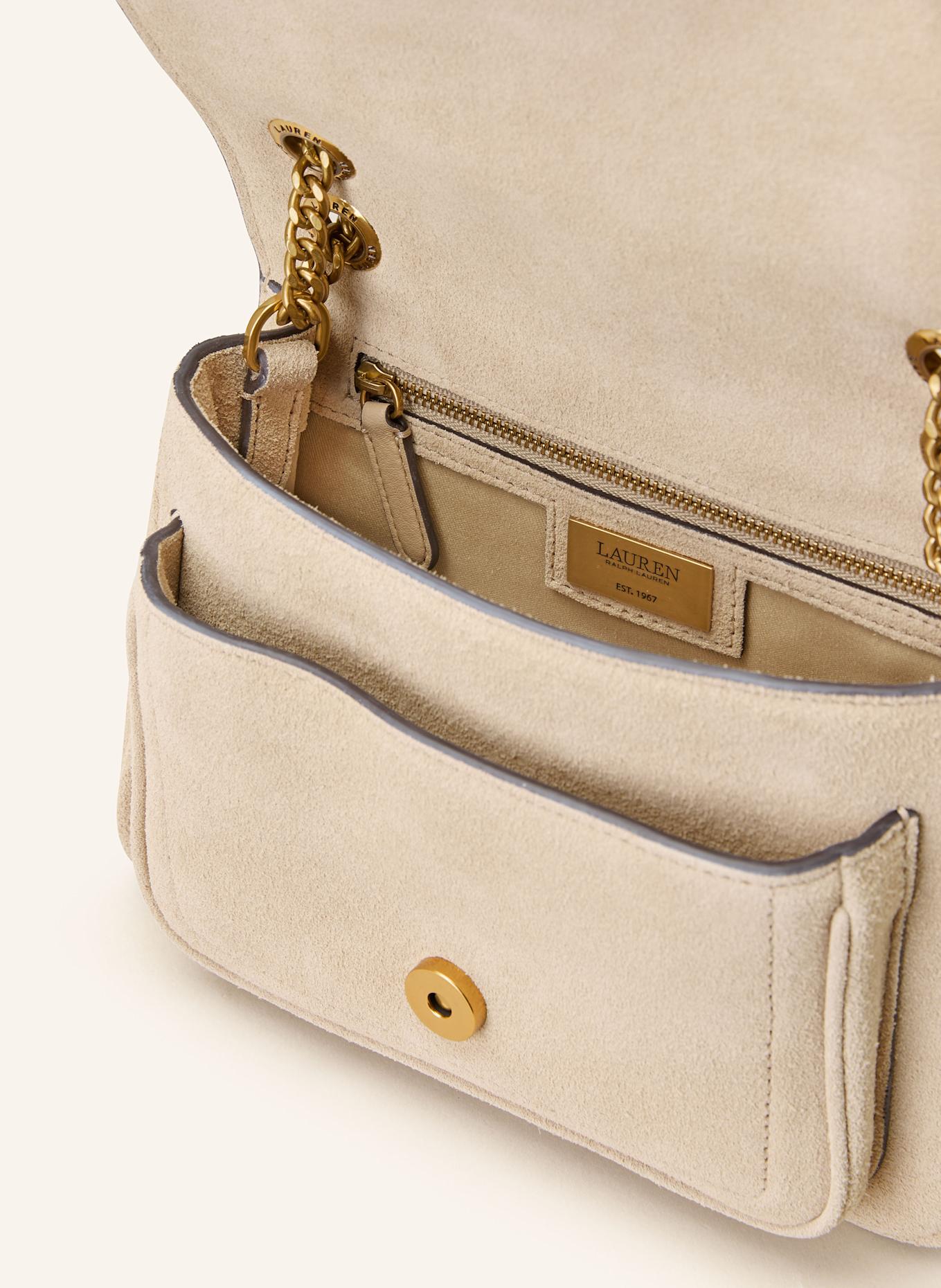 LAUREN RALPH LAUREN Umhängetasche BRADLEY SMALL: CREME