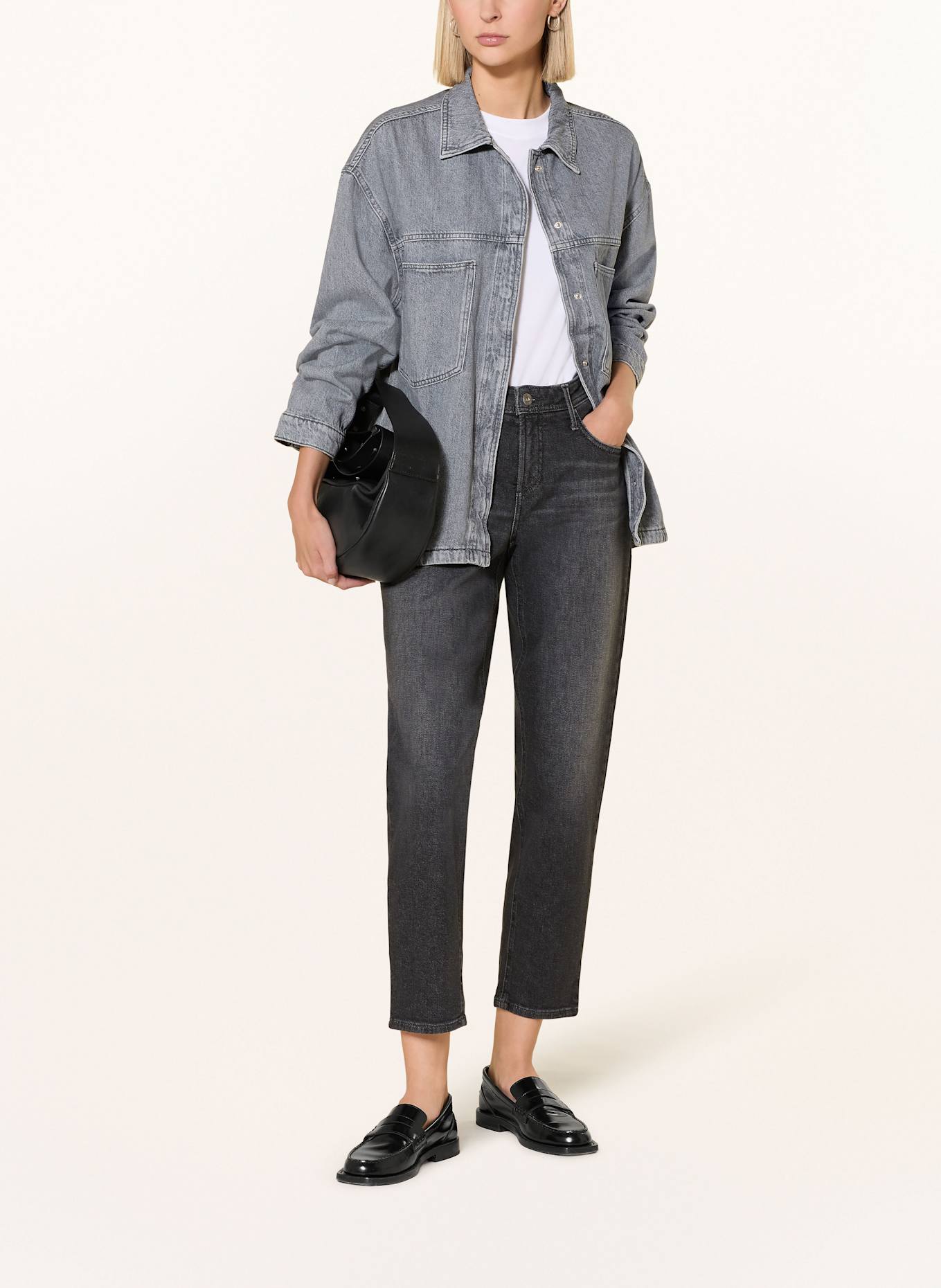 BRAX velvet jeans MILEY S: 05 USED DARK GREY