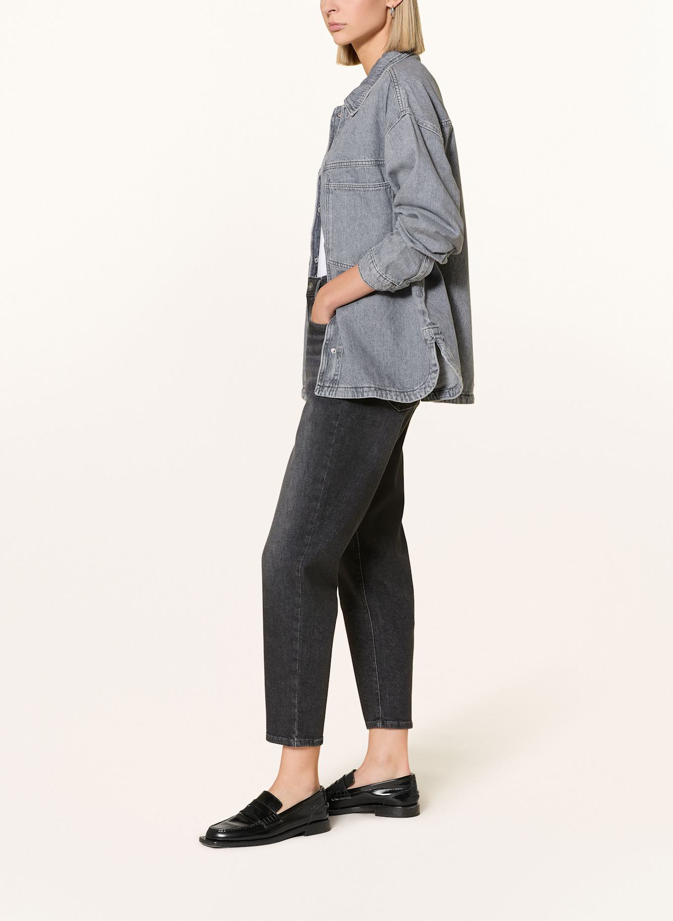 BRAX velvet jeans MILEY S: 05 USED DARK GREY