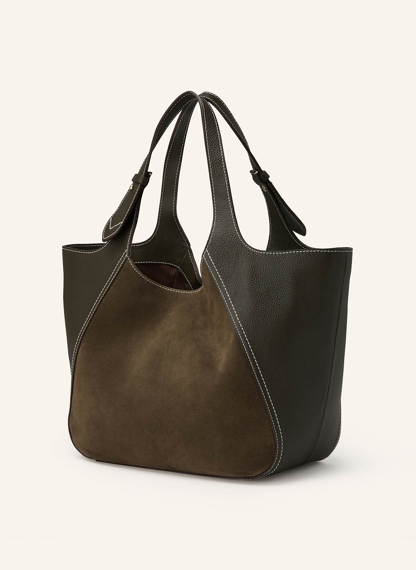 BOSS Torba shopper LENAH BIG: KHAKI