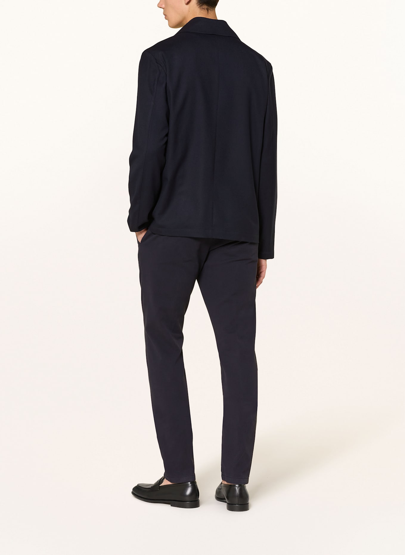 CANALI Chino Regular Fit: DUNKELBLAU