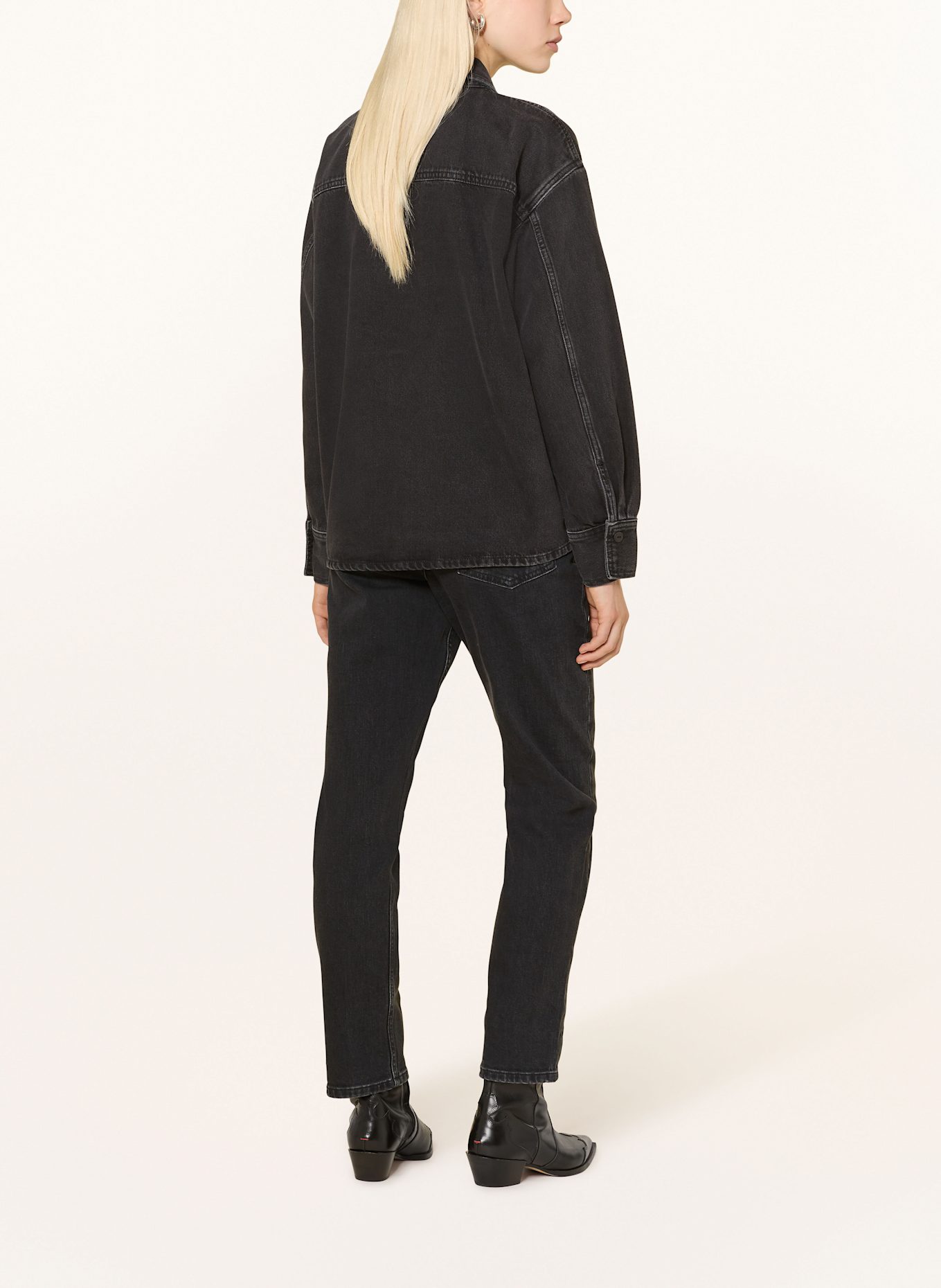 HEYANNO Straight Jeans MMHADORE: 801 BLACK