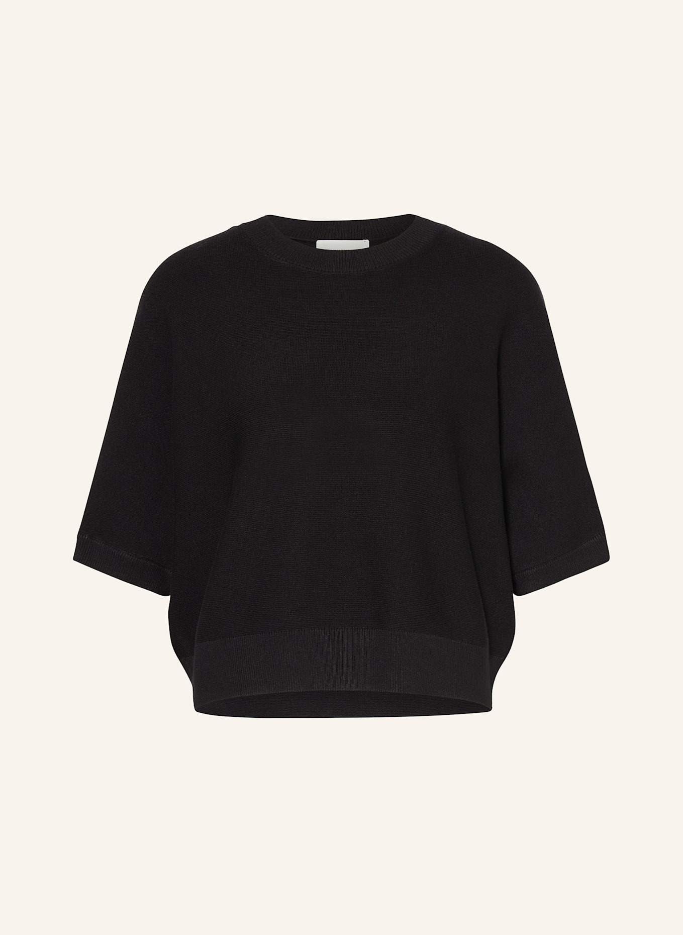 MSCH COPENHAGEN Strickshirt MSCHTHAMIRA: SCHWARZ