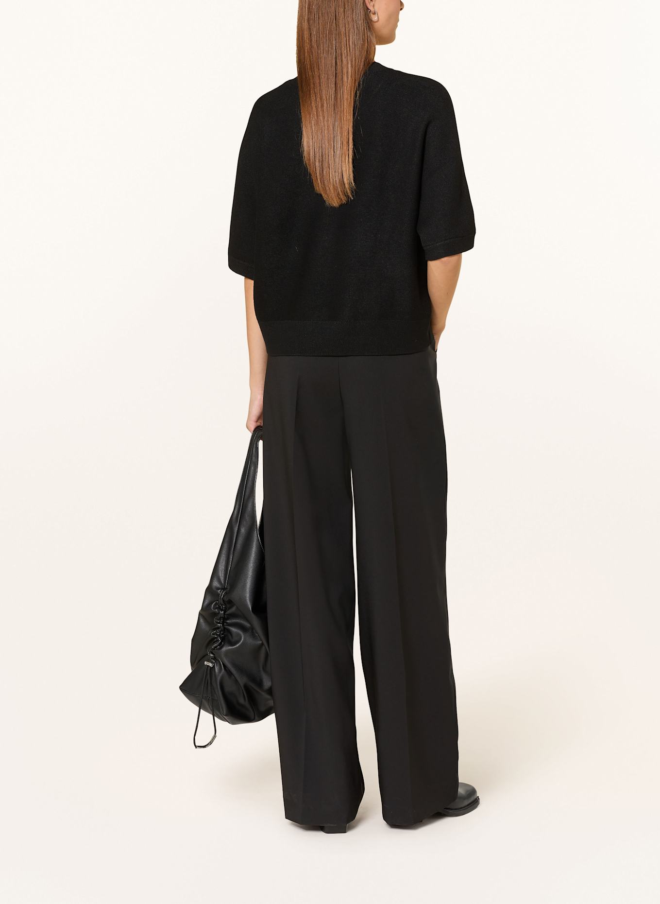 MSCH COPENHAGEN Strickshirt MSCHTHAMIRA: SCHWARZ