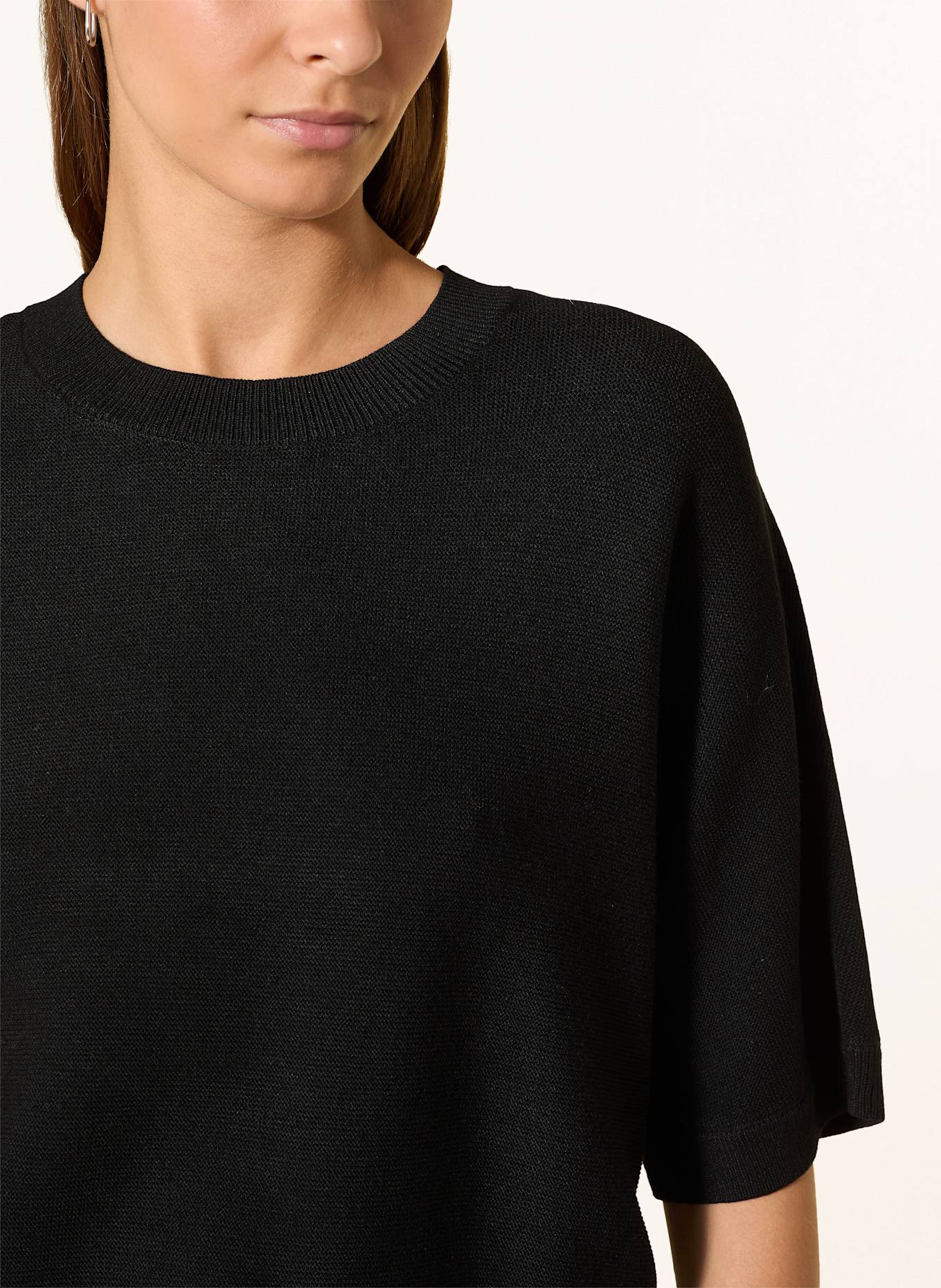 MSCH COPENHAGEN Strickshirt MSCHTHAMIRA: SCHWARZ