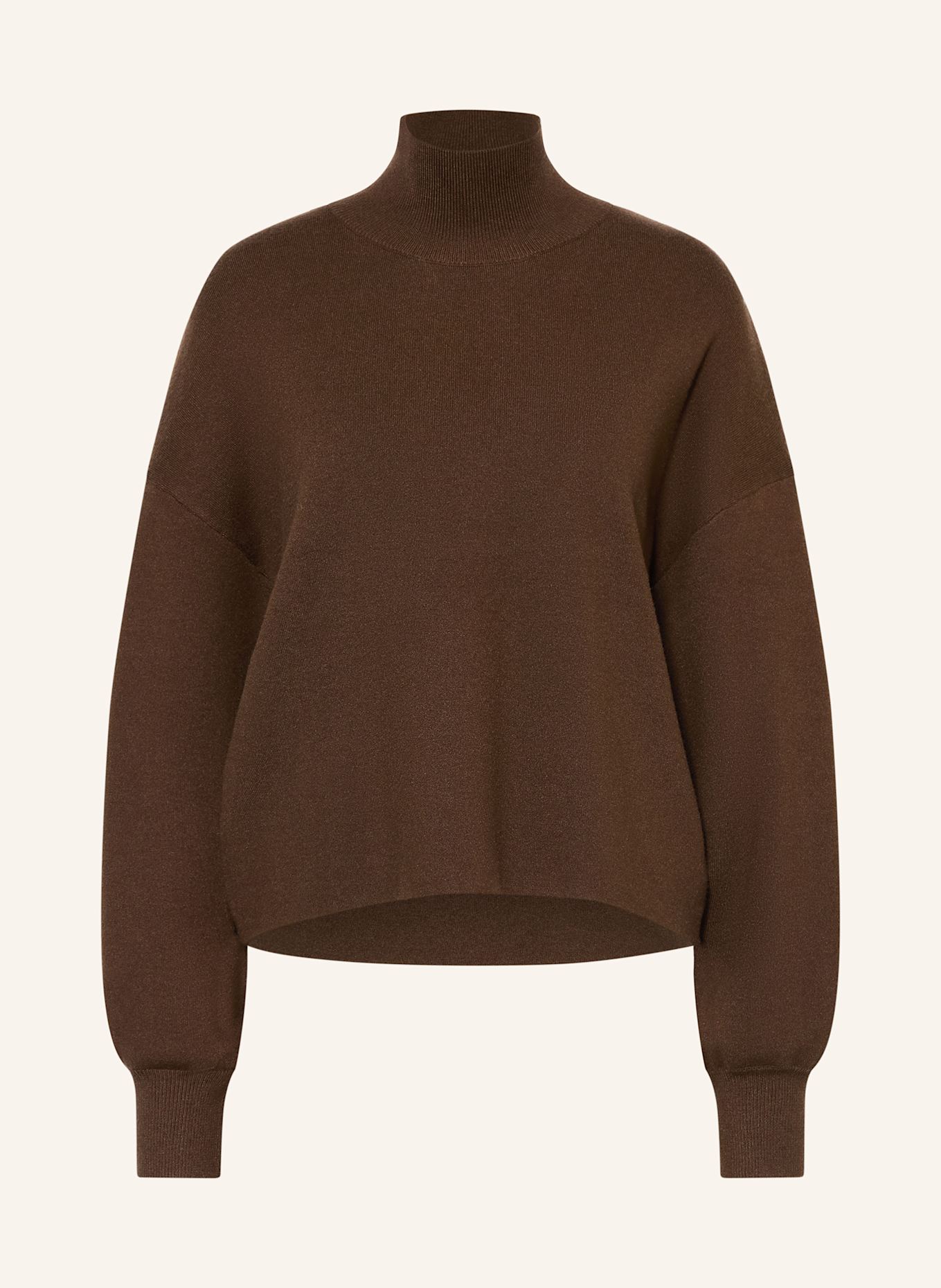 MSCH COPENHAGEN Rollkragenpullover MSCHMERCY: DUNKELBRAUN