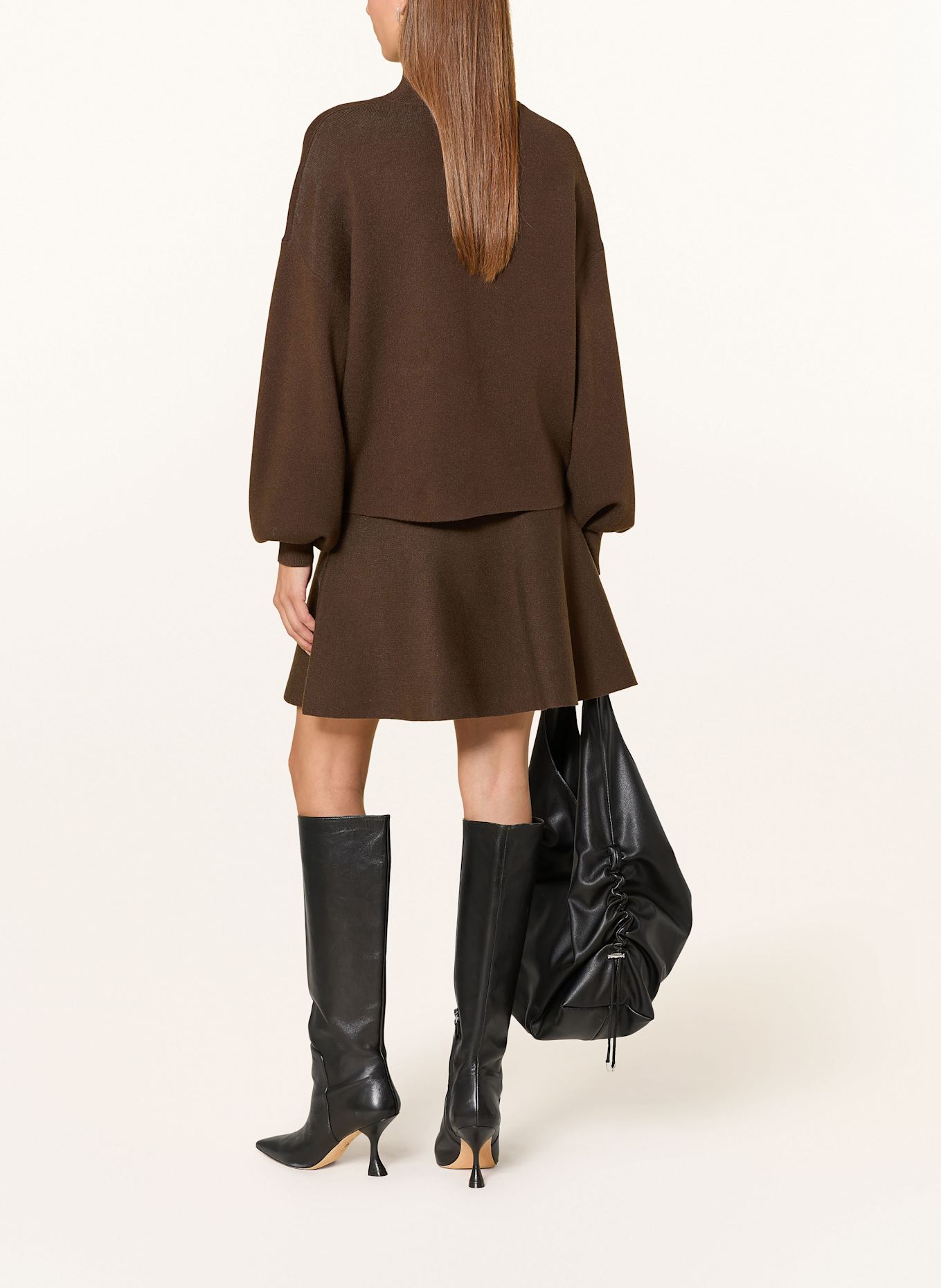 MSCH COPENHAGEN Rollkragenpullover MSCHMERCY: DUNKELBRAUN