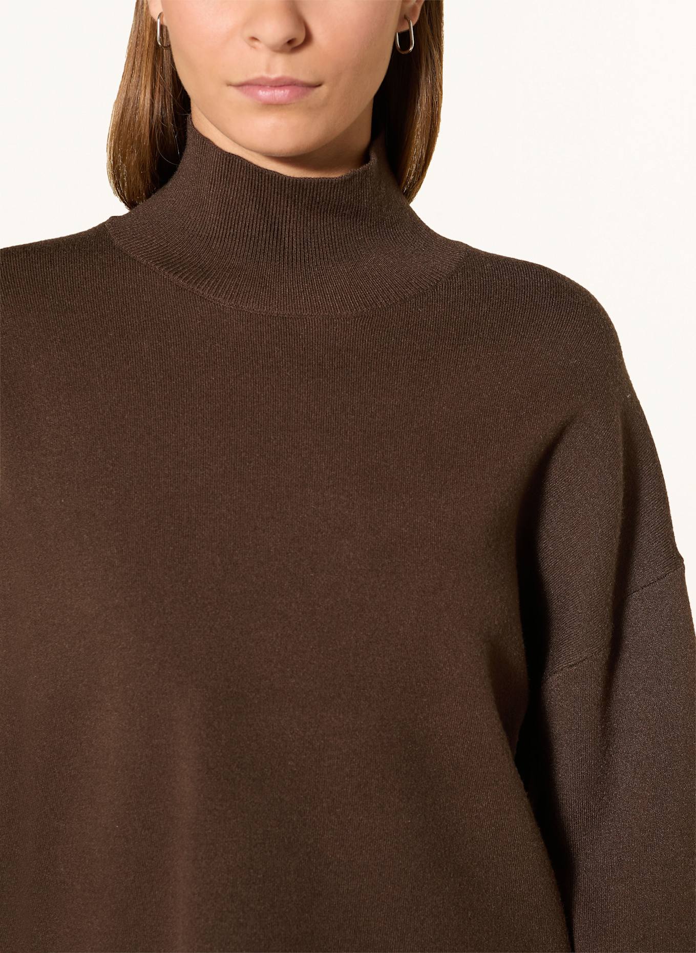 MSCH COPENHAGEN Rollkragenpullover MSCHMERCY: DUNKELBRAUN