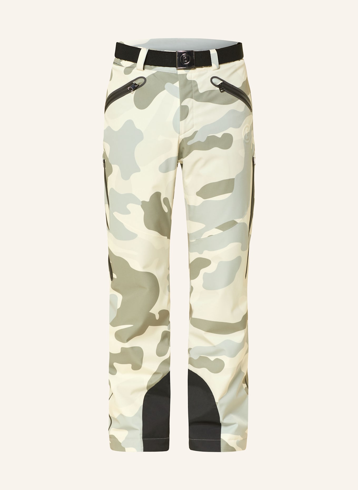 BOGNER Spodnie narciarskie TIM6-T: ECRU / KHAKI