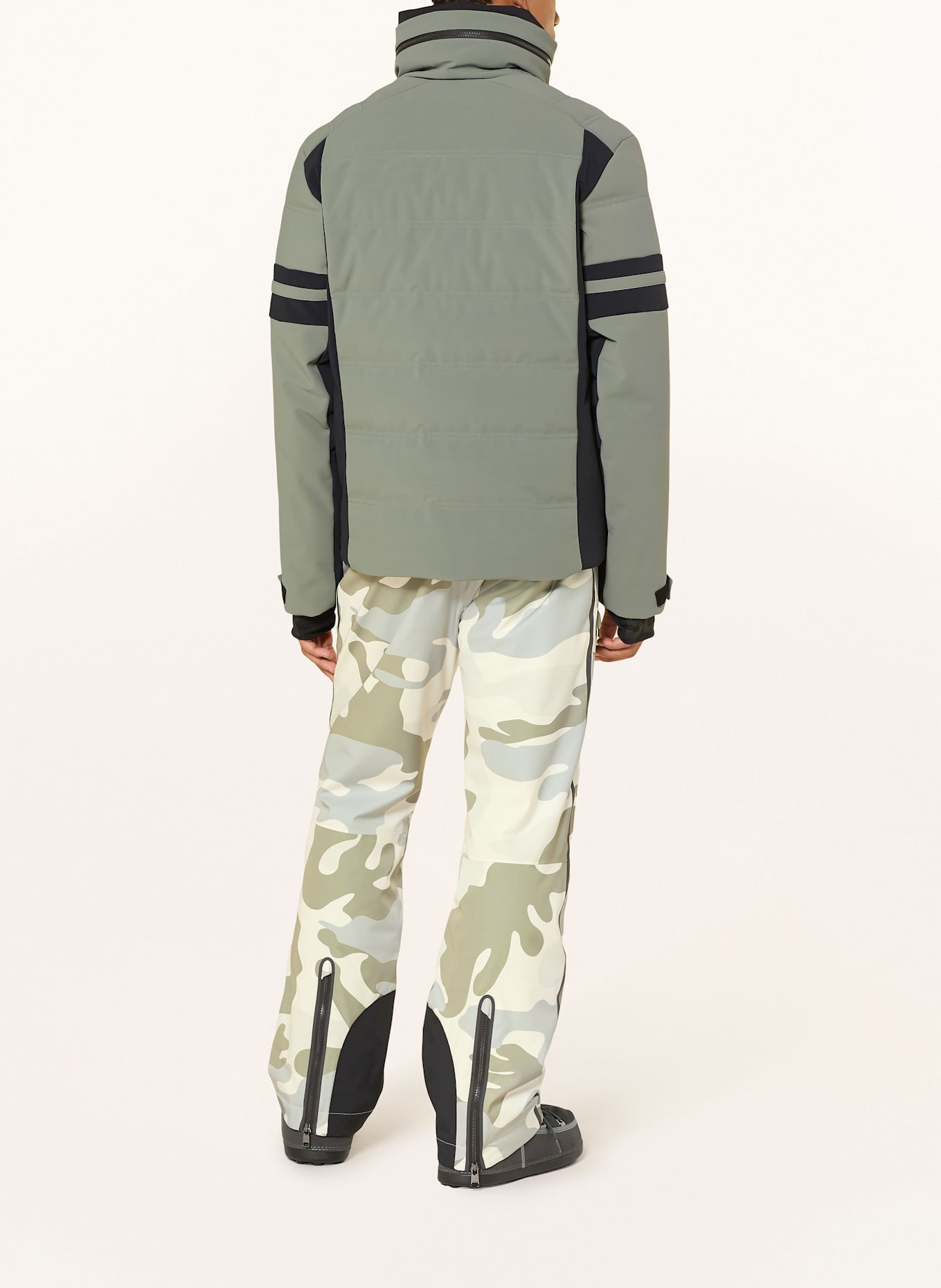 BOGNER Spodnie narciarskie TIM6-T: ECRU / KHAKI