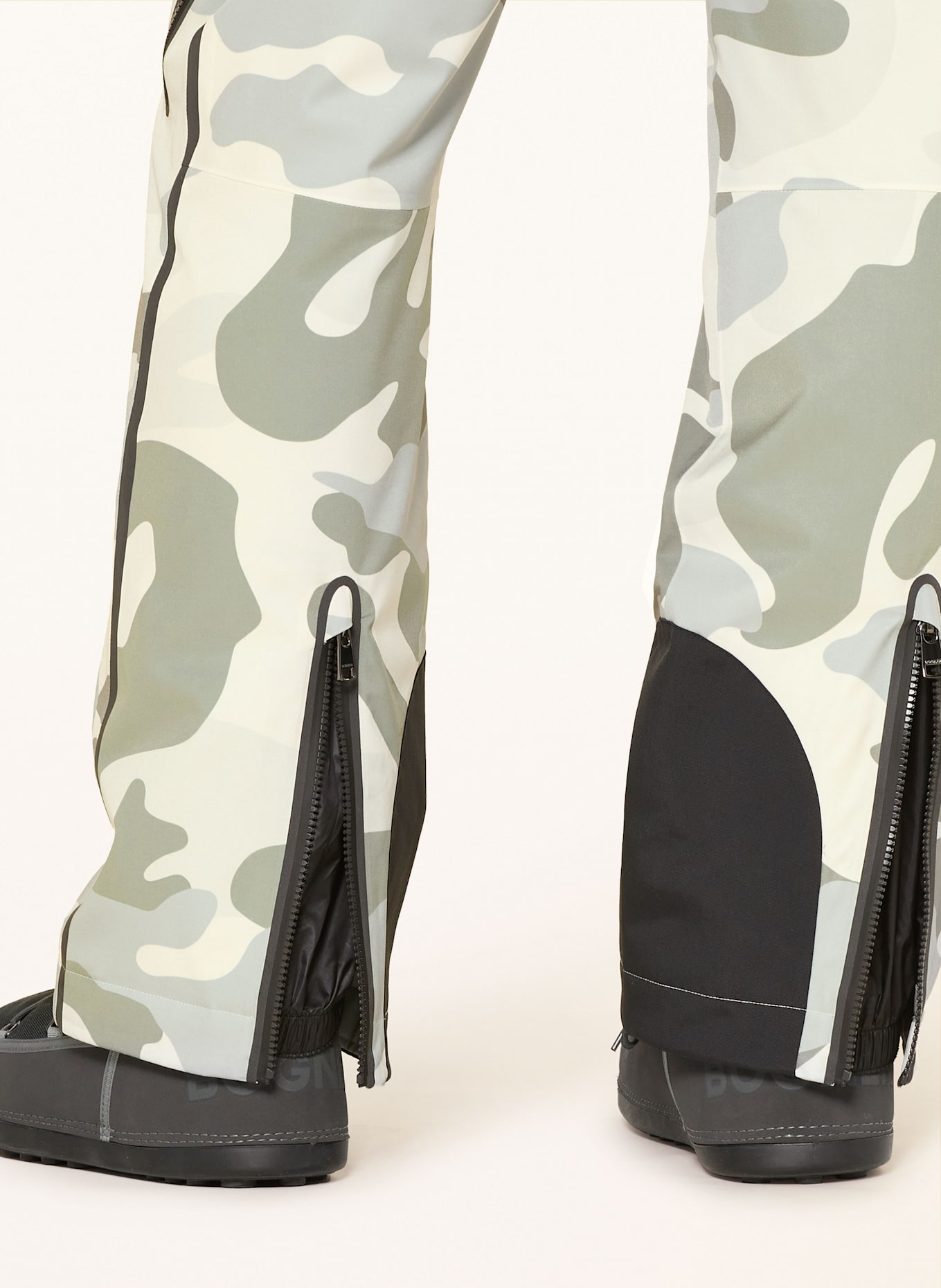 BOGNER Spodnie narciarskie TIM6-T: ECRU / KHAKI