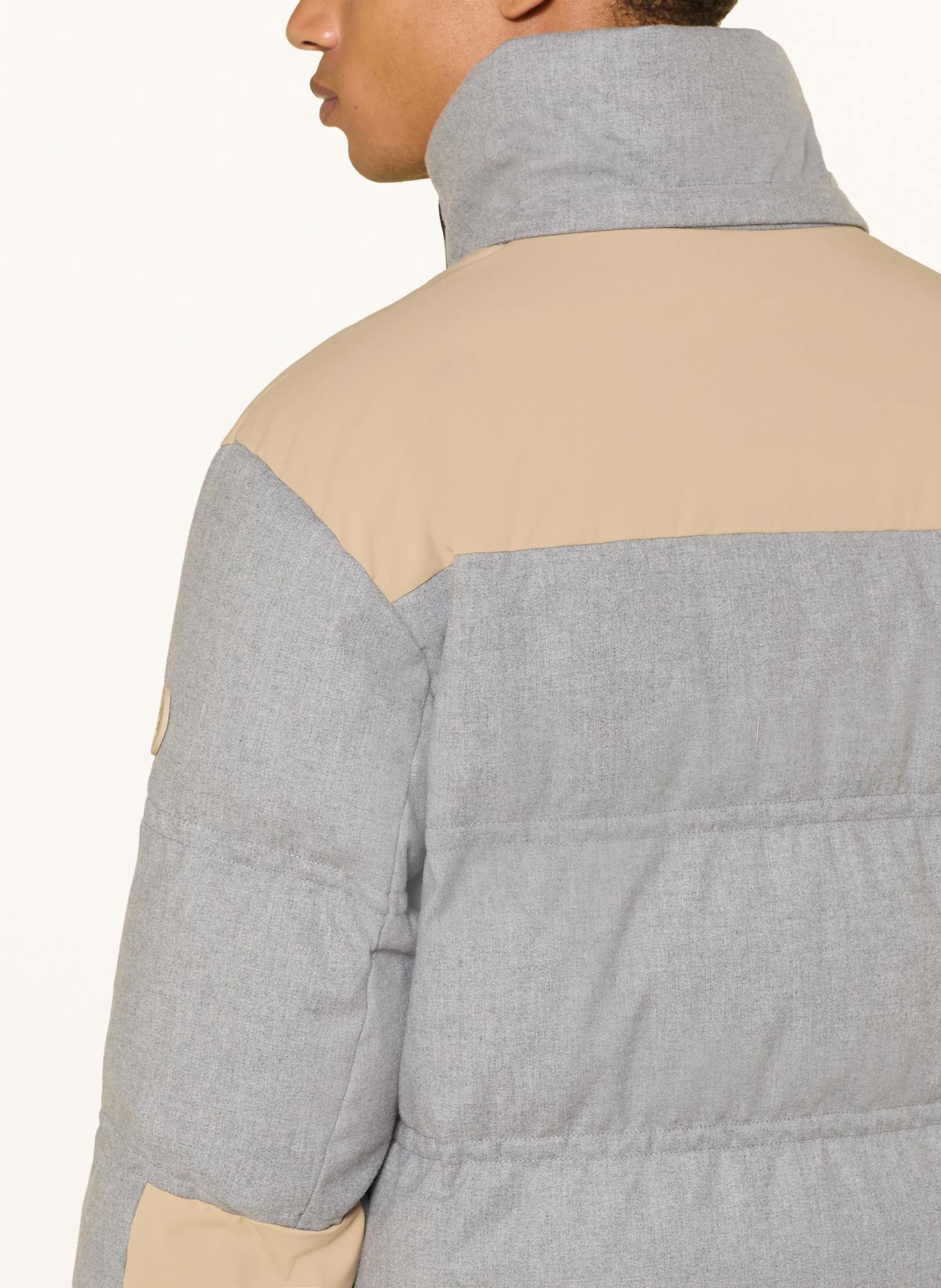 BOGNER Puchowa kurtka narciarska WALI-D: JASNOCZARY / BEŻOWY