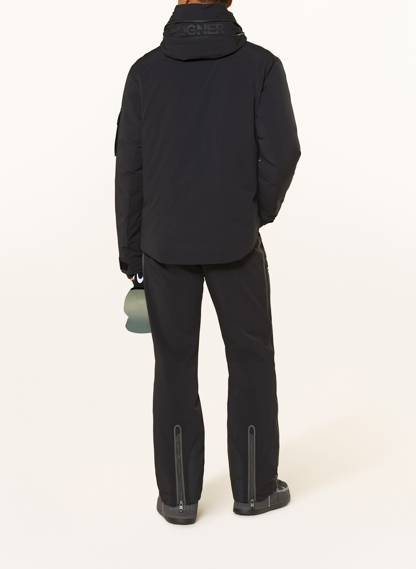 BOGNER Daunen-Skijacke COBEYN-D: SCHWARZ / GRAU