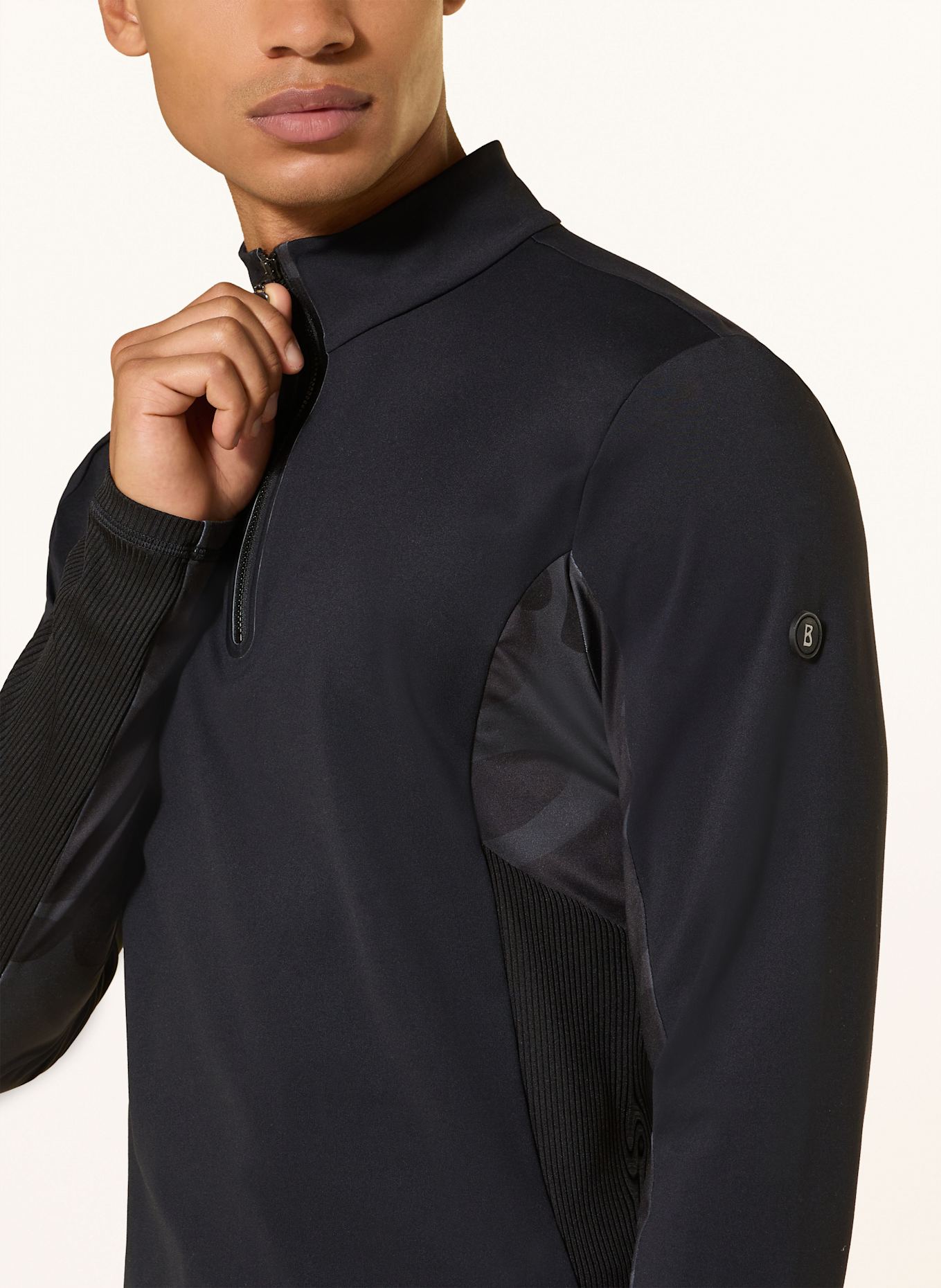 BOGNER Warstwa środkowa FLORIAN: CZARNY / CZIEMNOSZARY