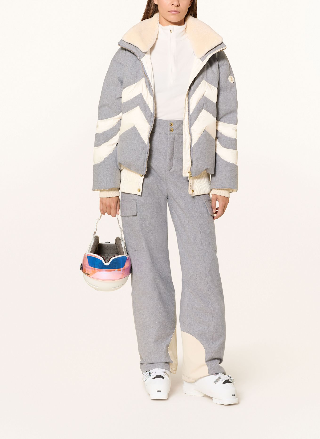 BOGNER Skihose LUCA: HELLGRAU