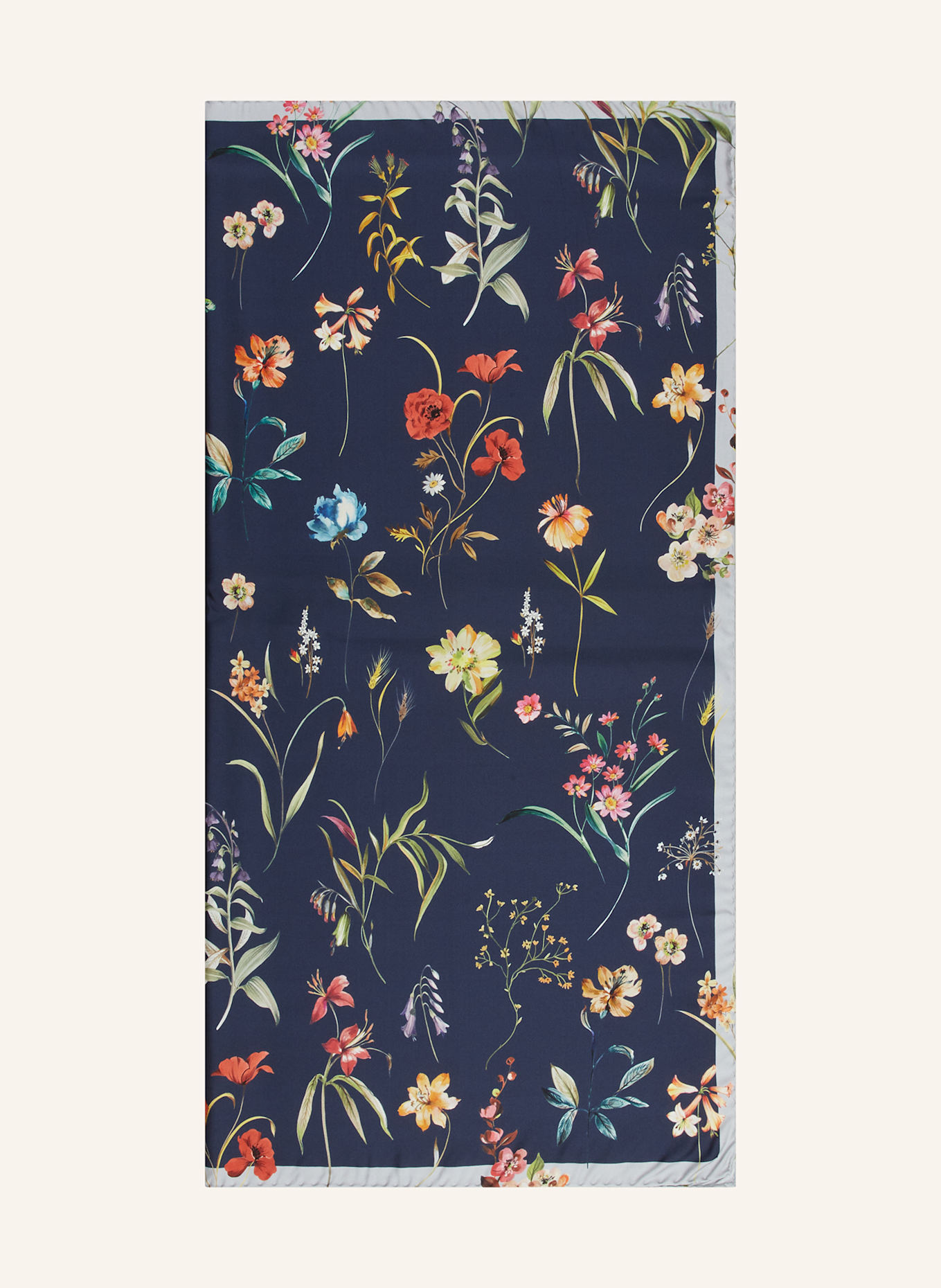 Barbieri Hedvábný šátek: MODRÁ