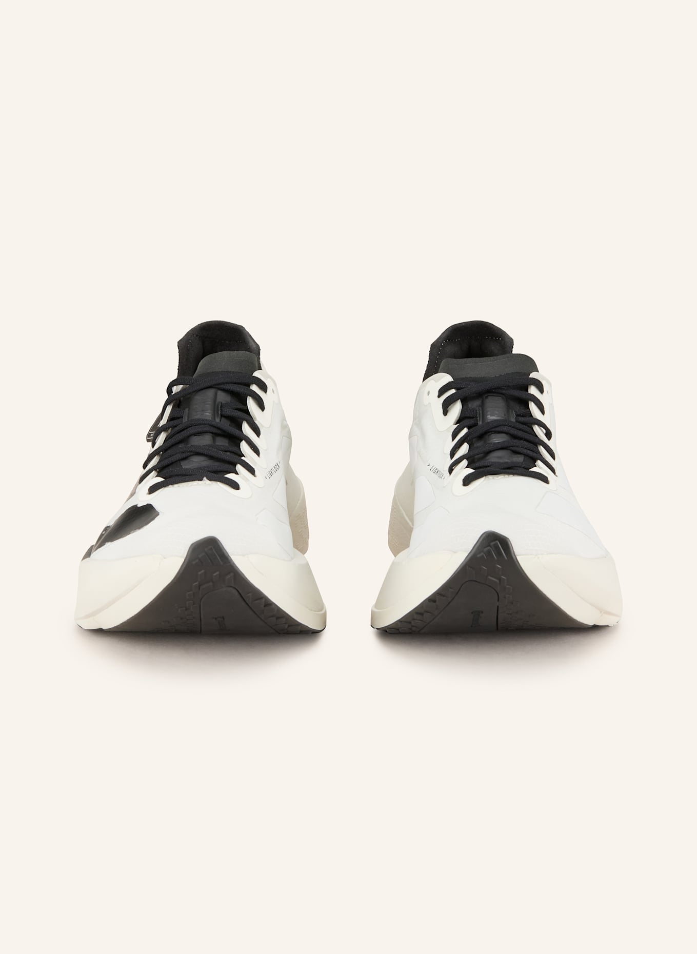 Y-3 ADIOS PRO 4 running shoes: CREAM