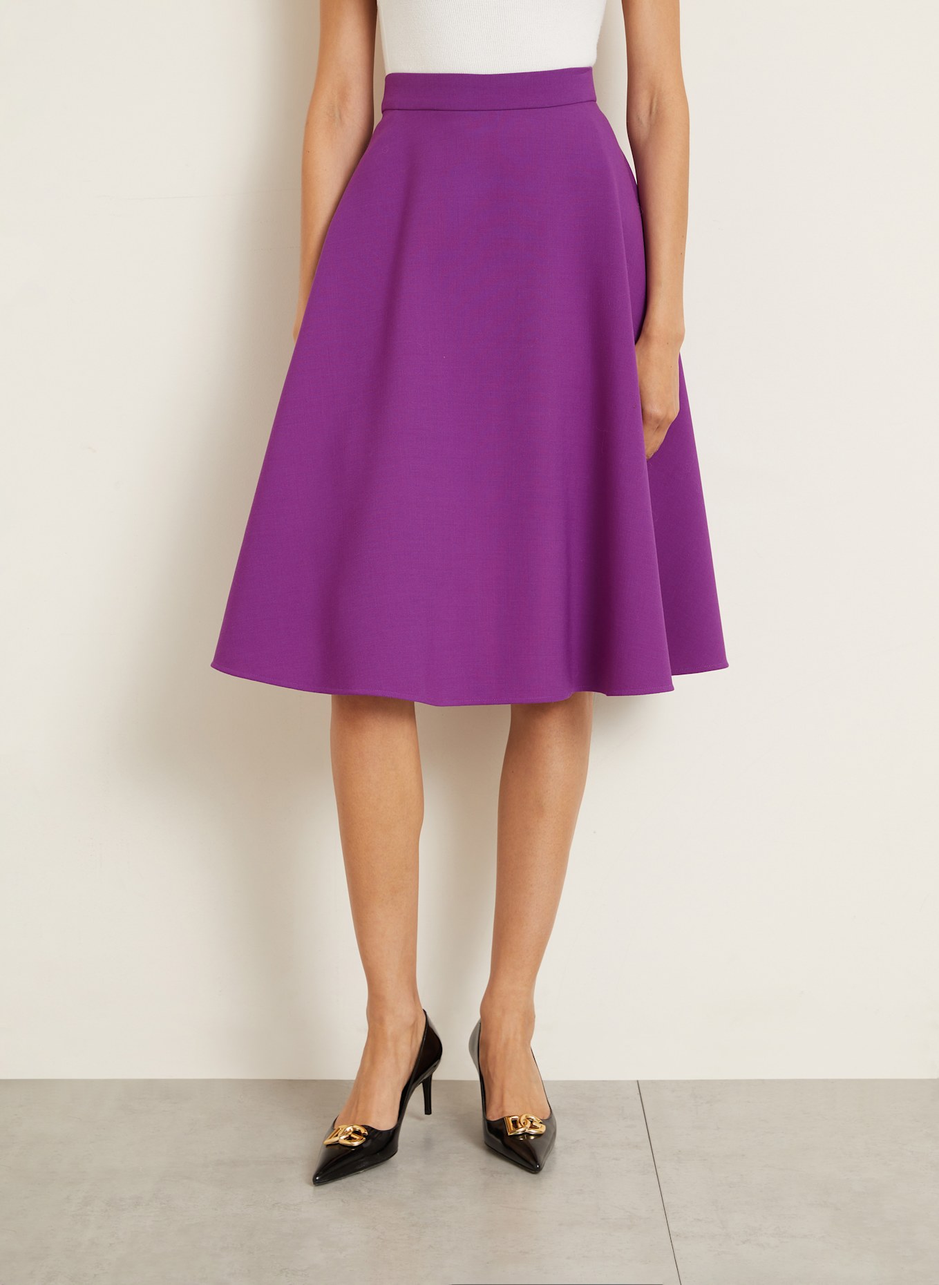 DOLCE & GABBANA Spódnica: LILA