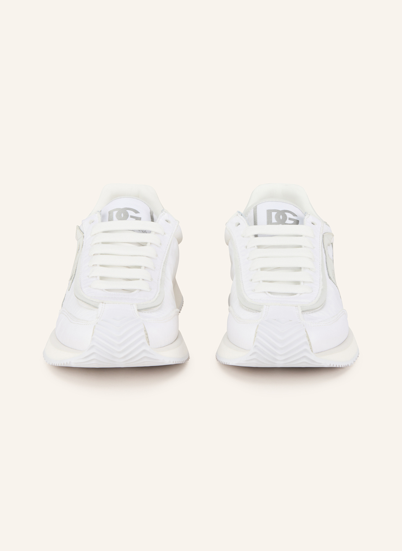 DOLCE & GABBANA Sneakersy BASSA: BÍLÁ