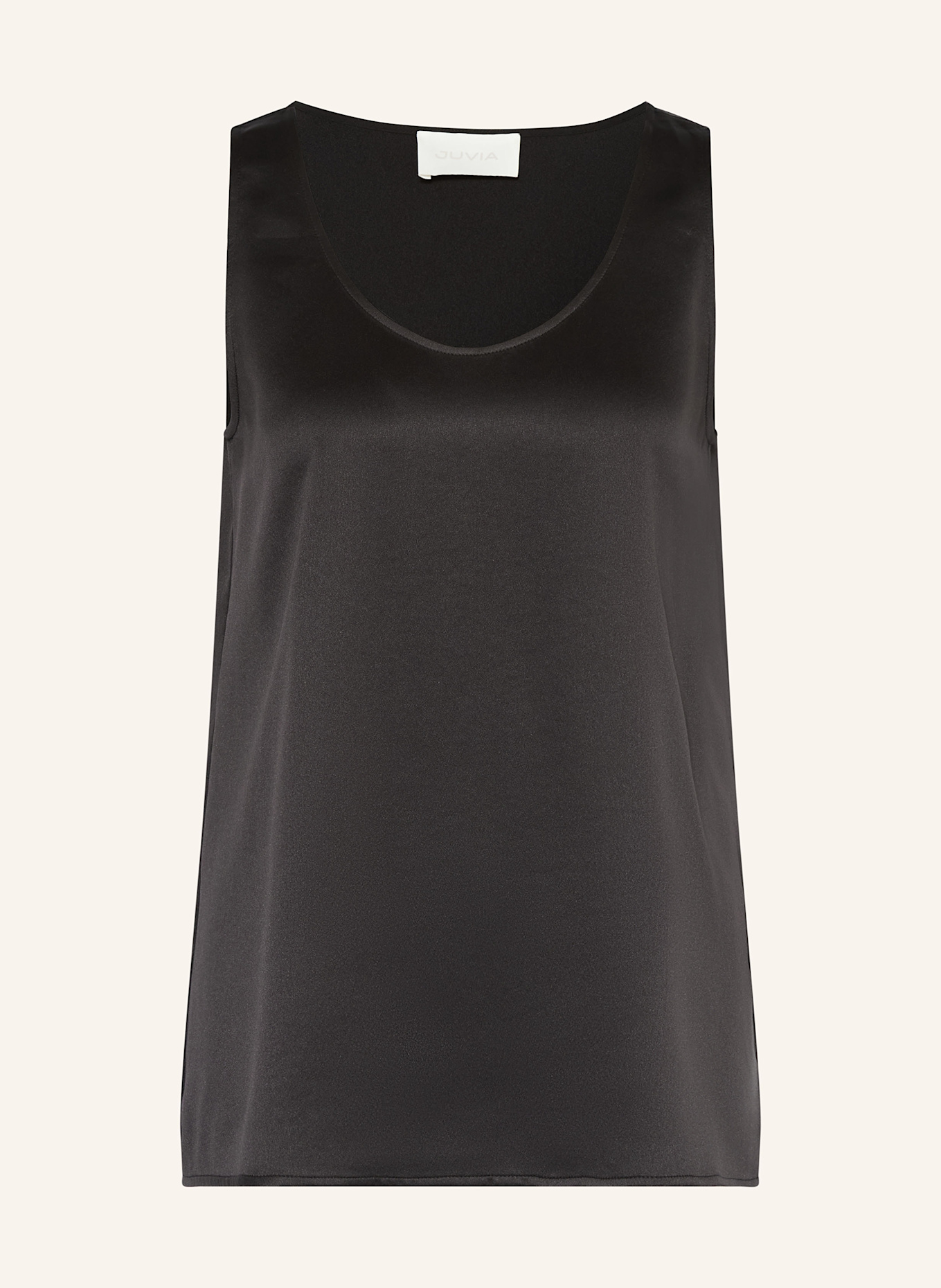 Juvia Satintop FINNJA: SCHWARZ