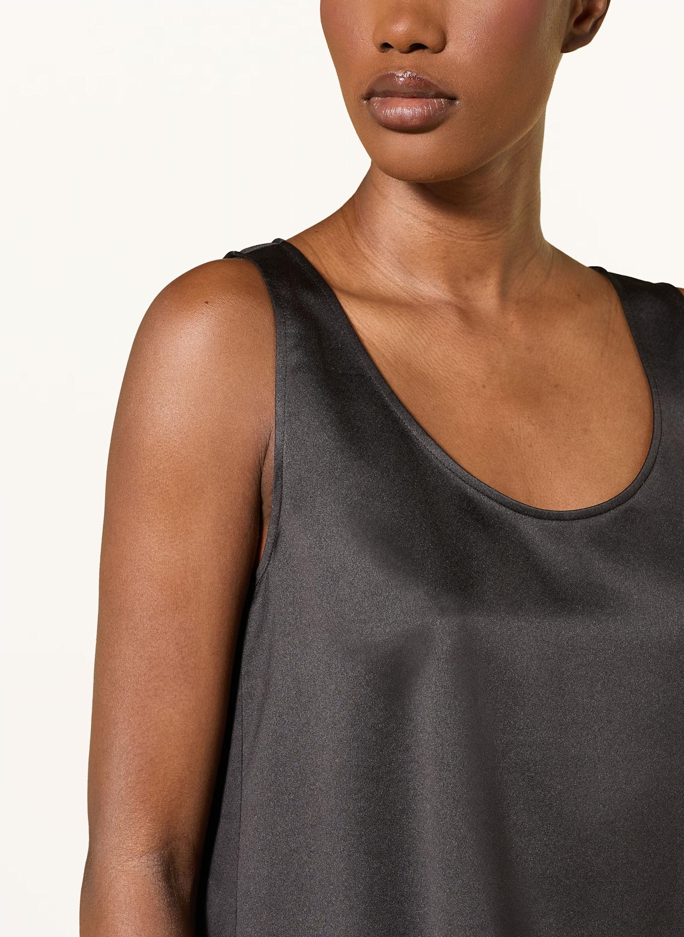 Juvia Satintop FINNJA: SCHWARZ