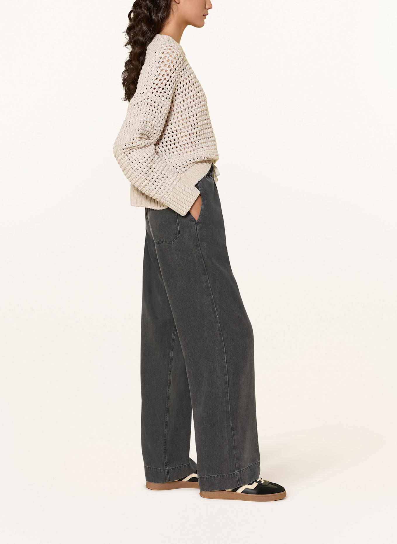 Juvia Spodnie AYLIN w stylu jeansowym: CZIEMNOSZARY