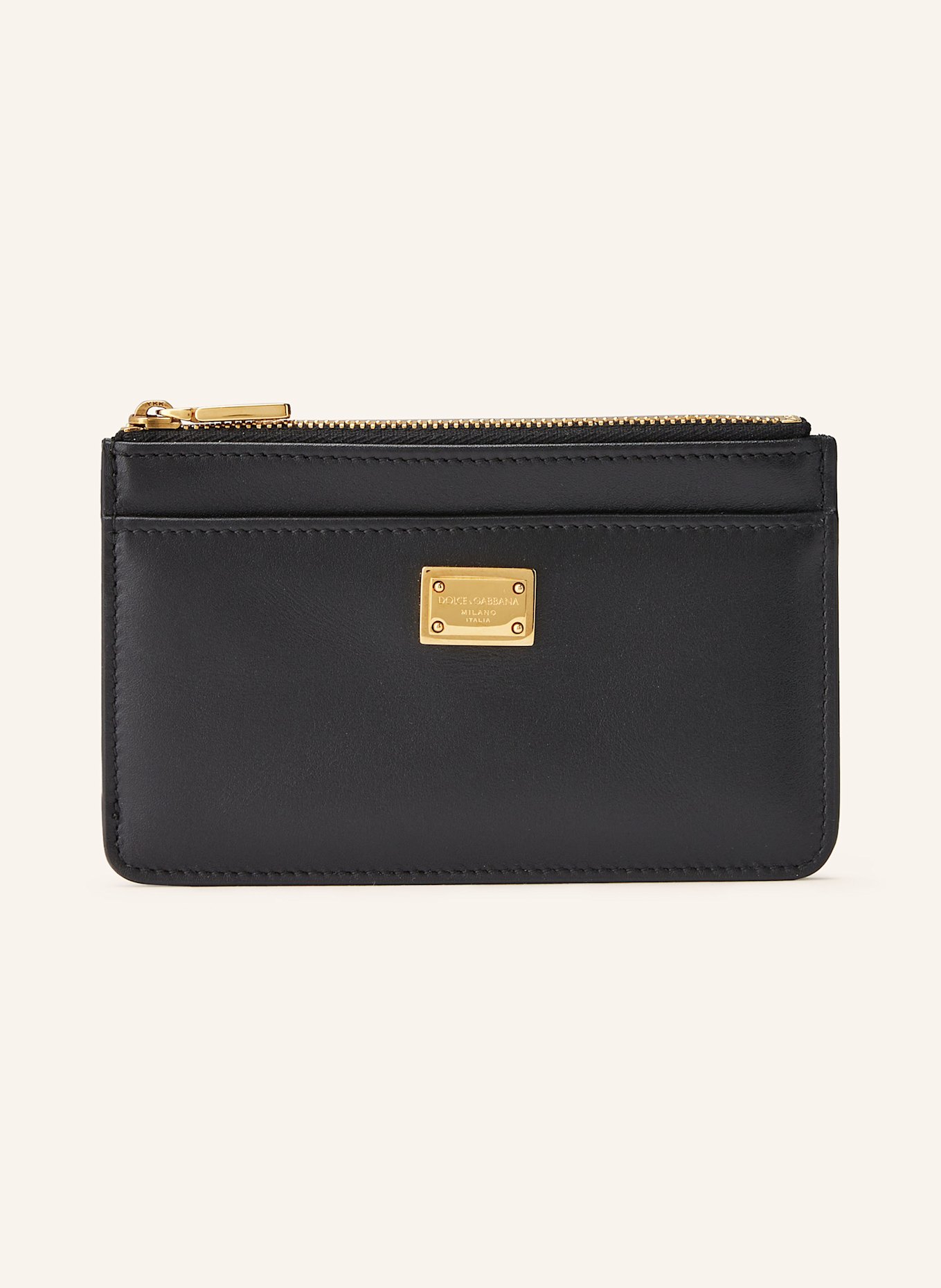 DOLCE & GABBANA étui pour cartes: NOIR