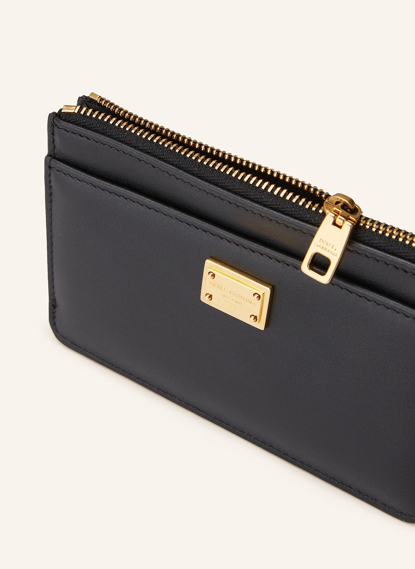 DOLCE & GABBANA étui pour cartes: NOIR