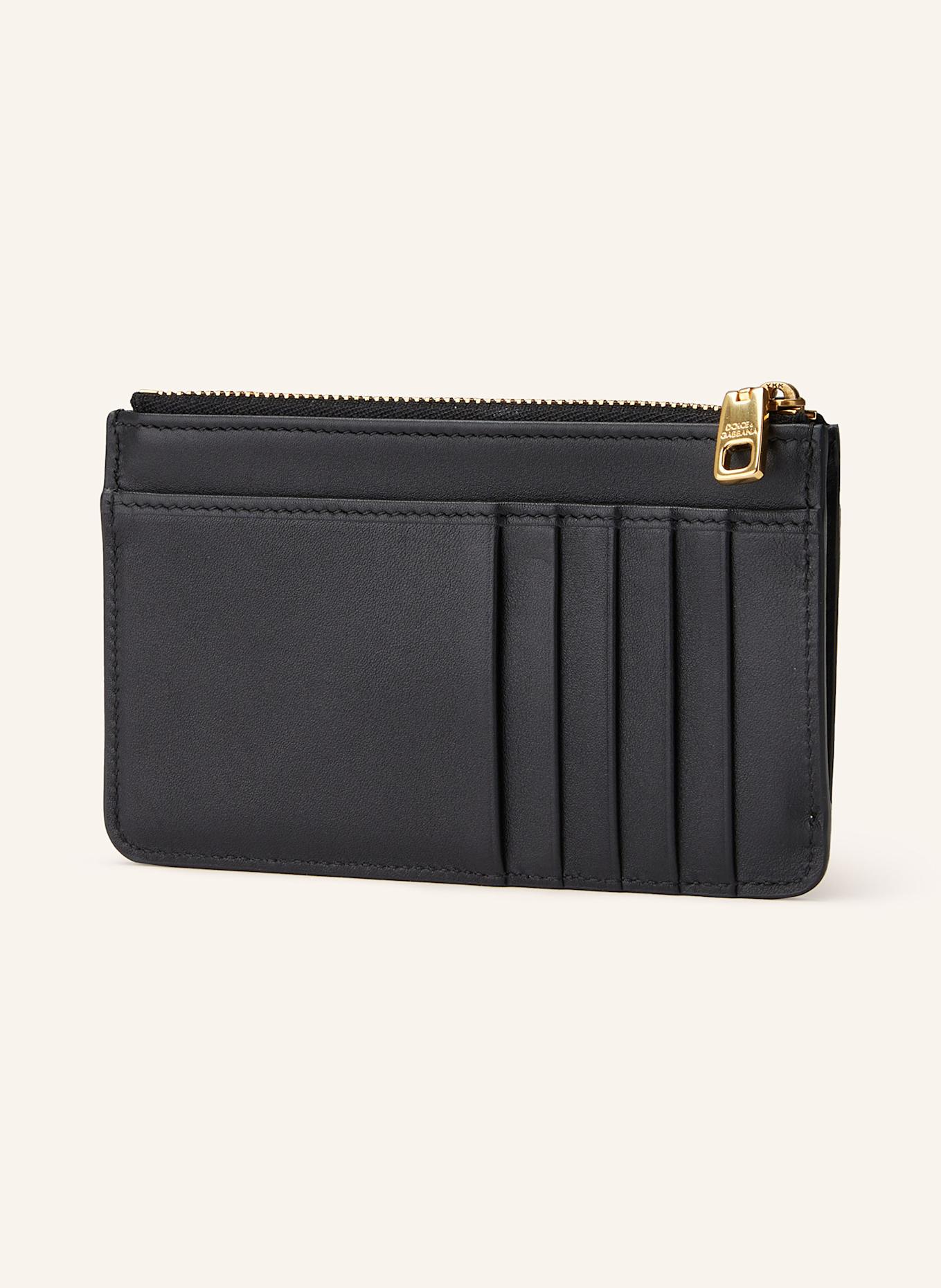 DOLCE & GABBANA étui pour cartes: NOIR