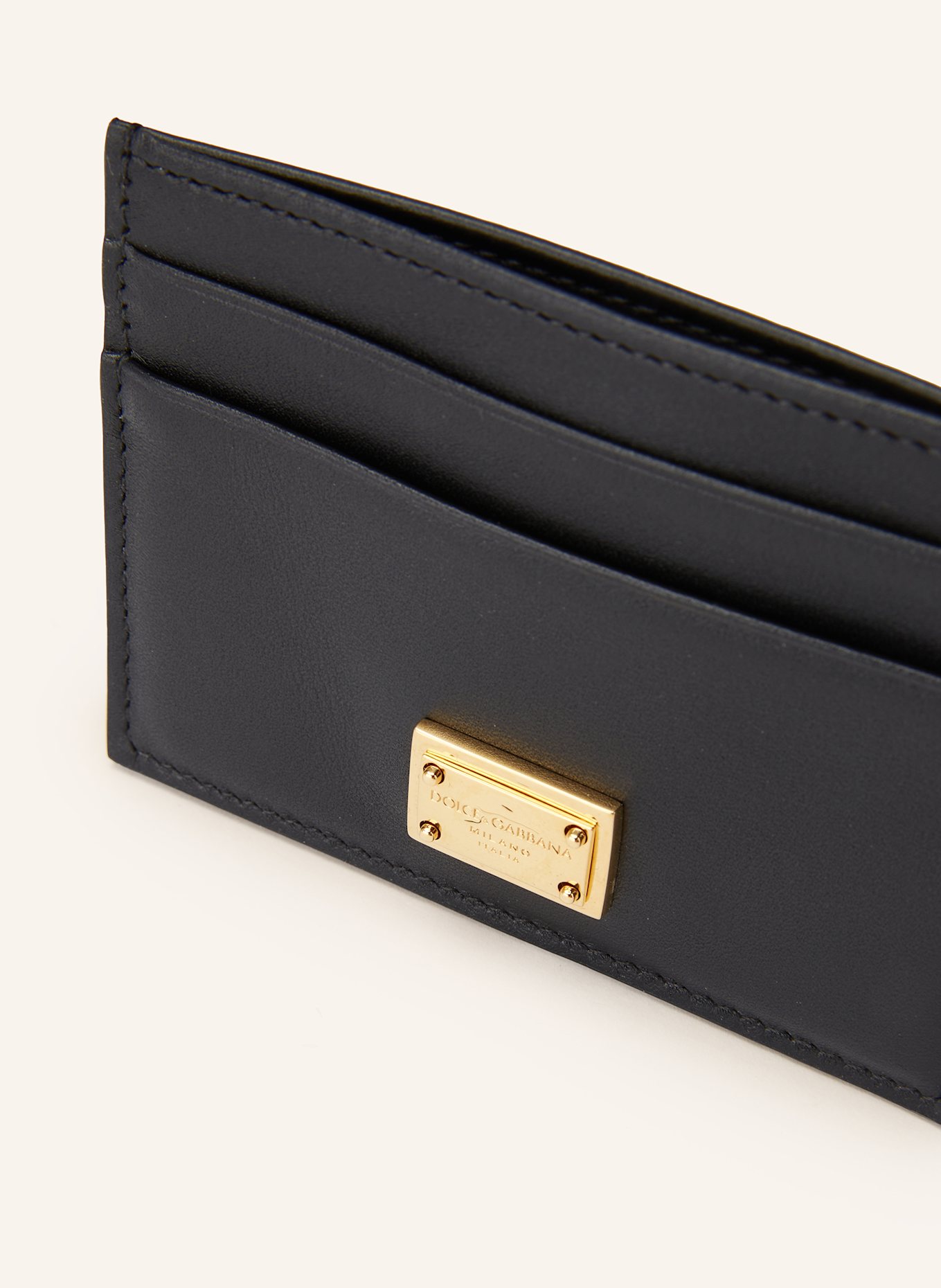 DOLCE & GABBANA étui pour cartes: NOIR