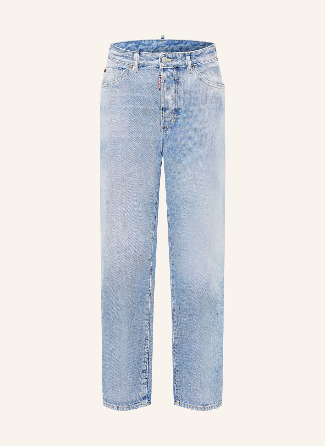 DSQUARED2 Straight Jeans BOSTON: 470 NAVY BLUE