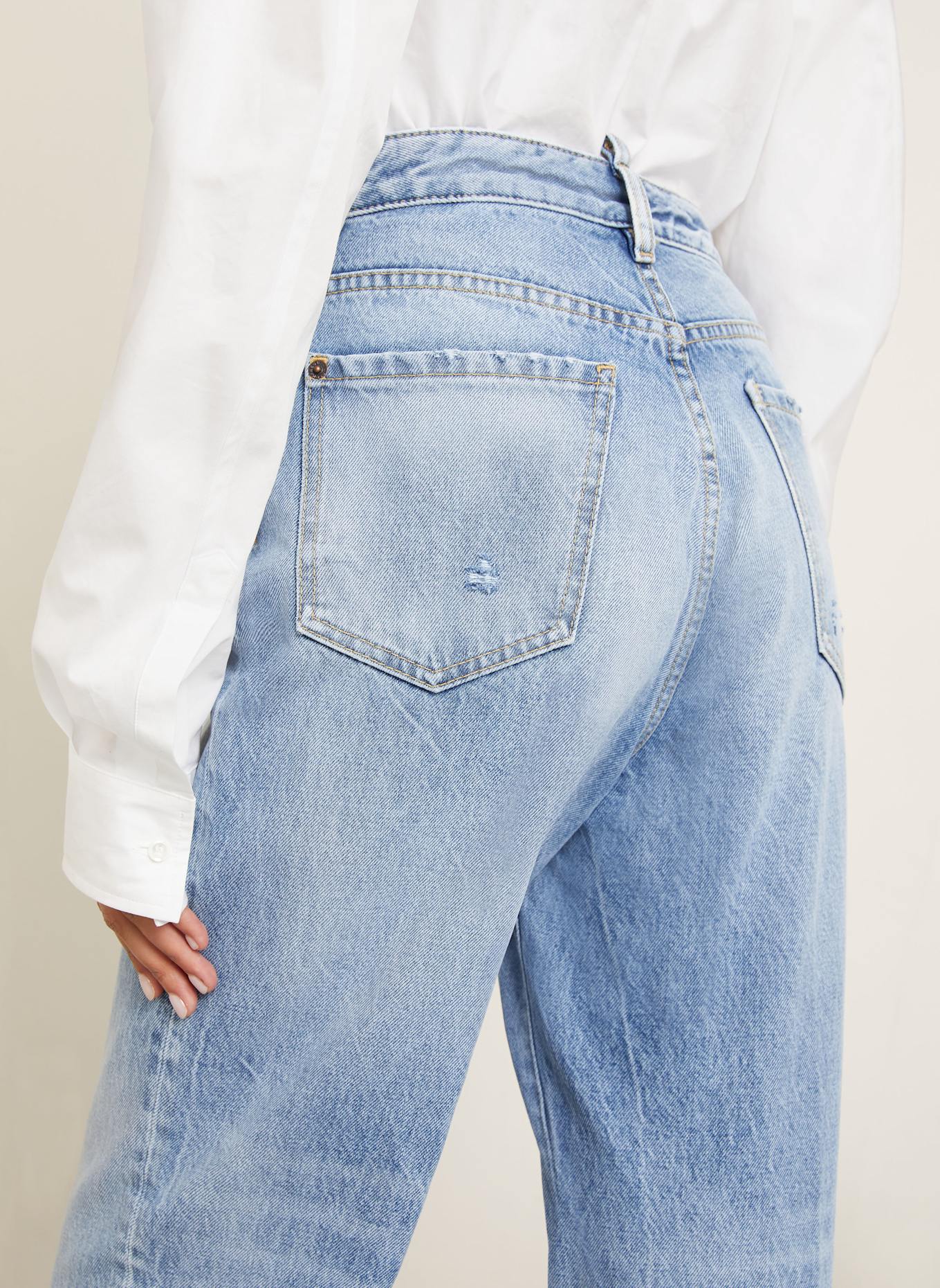 DSQUARED2 Straight Jeans BOSTON: 470 NAVY BLUE