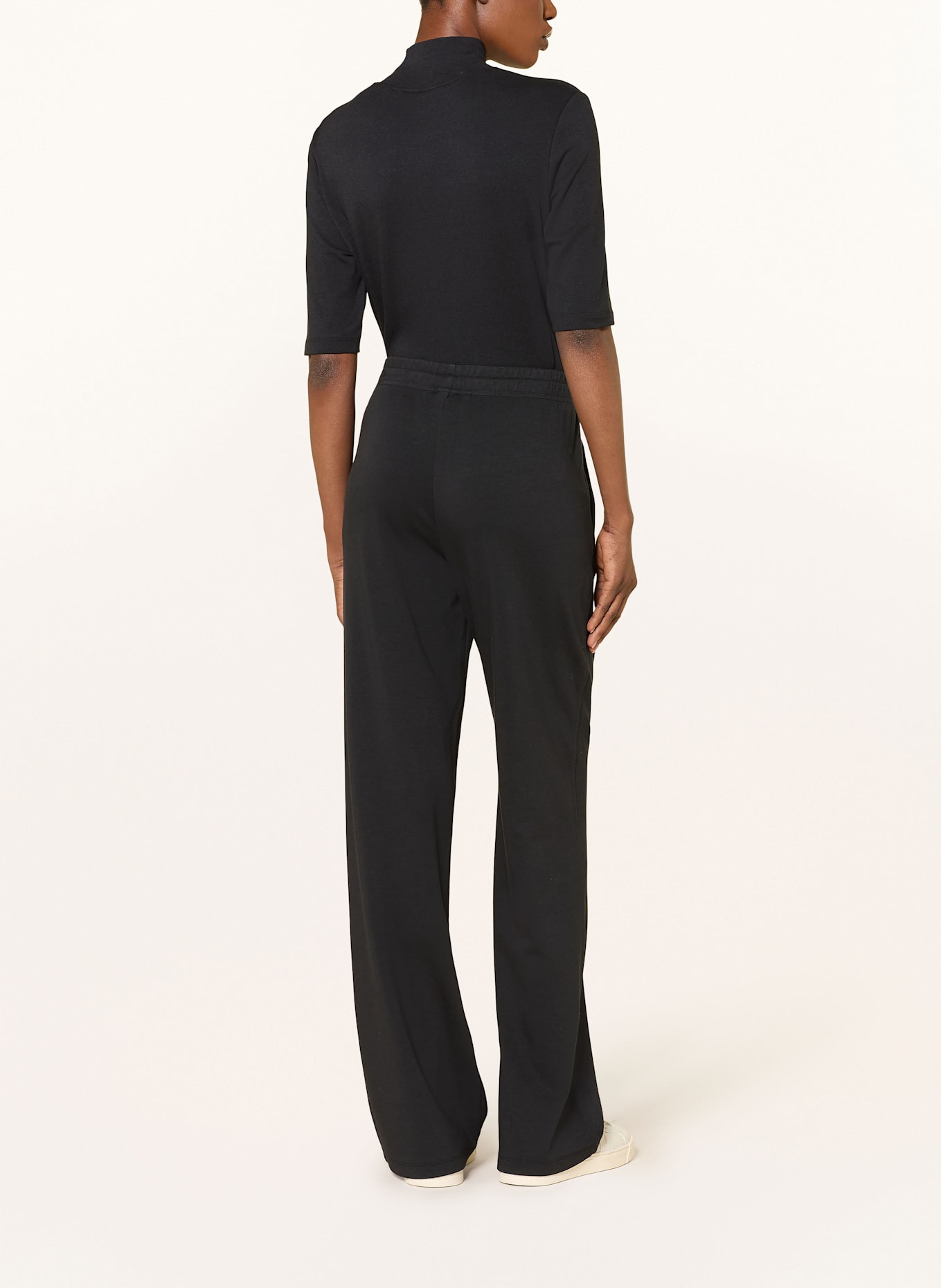 Juvia Shirt ALMINA mit 3/4-Arm: SCHWARZ