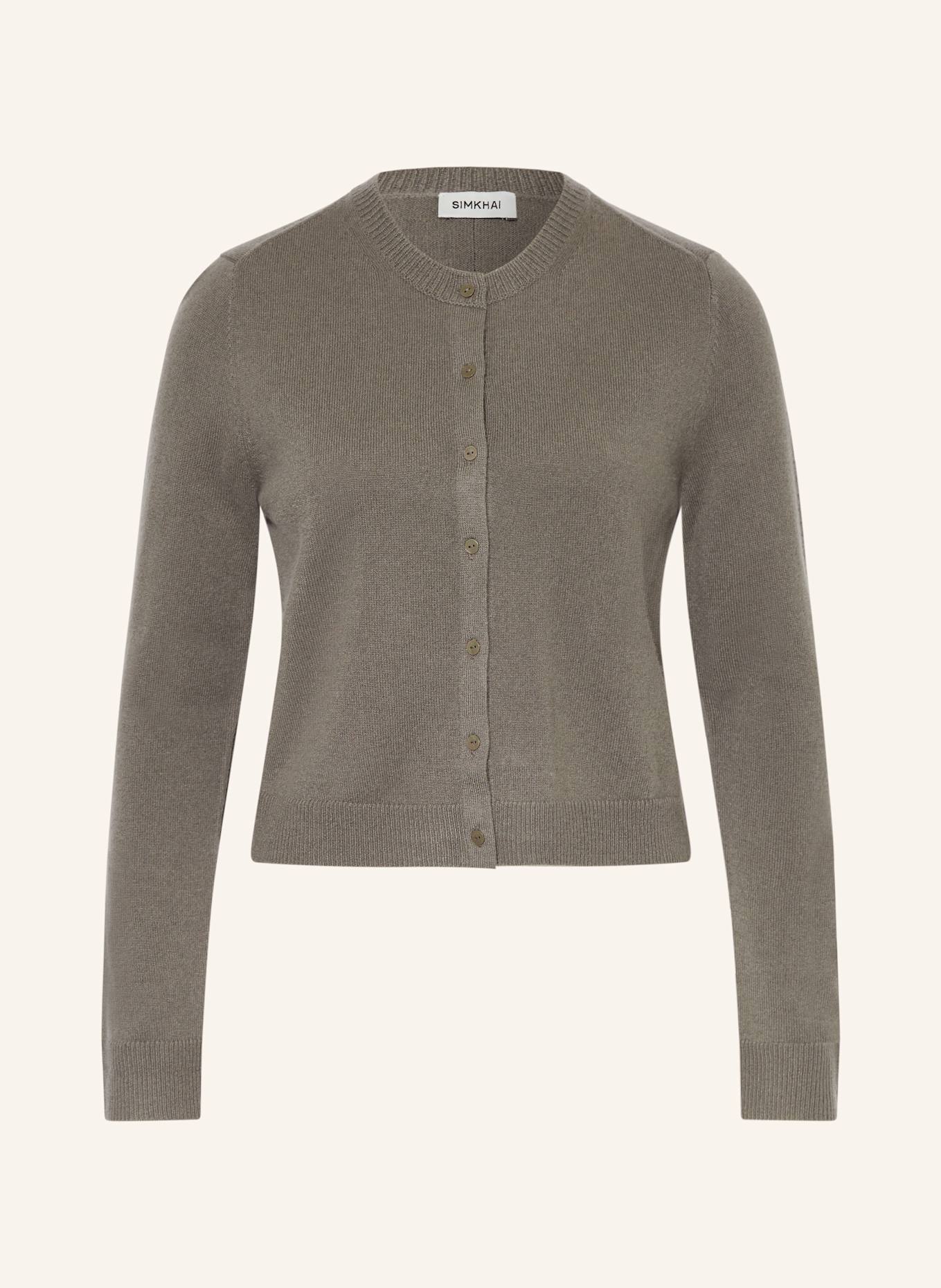 SIMKHAI Strickjacke LIBBY aus Cashmere: OLIV