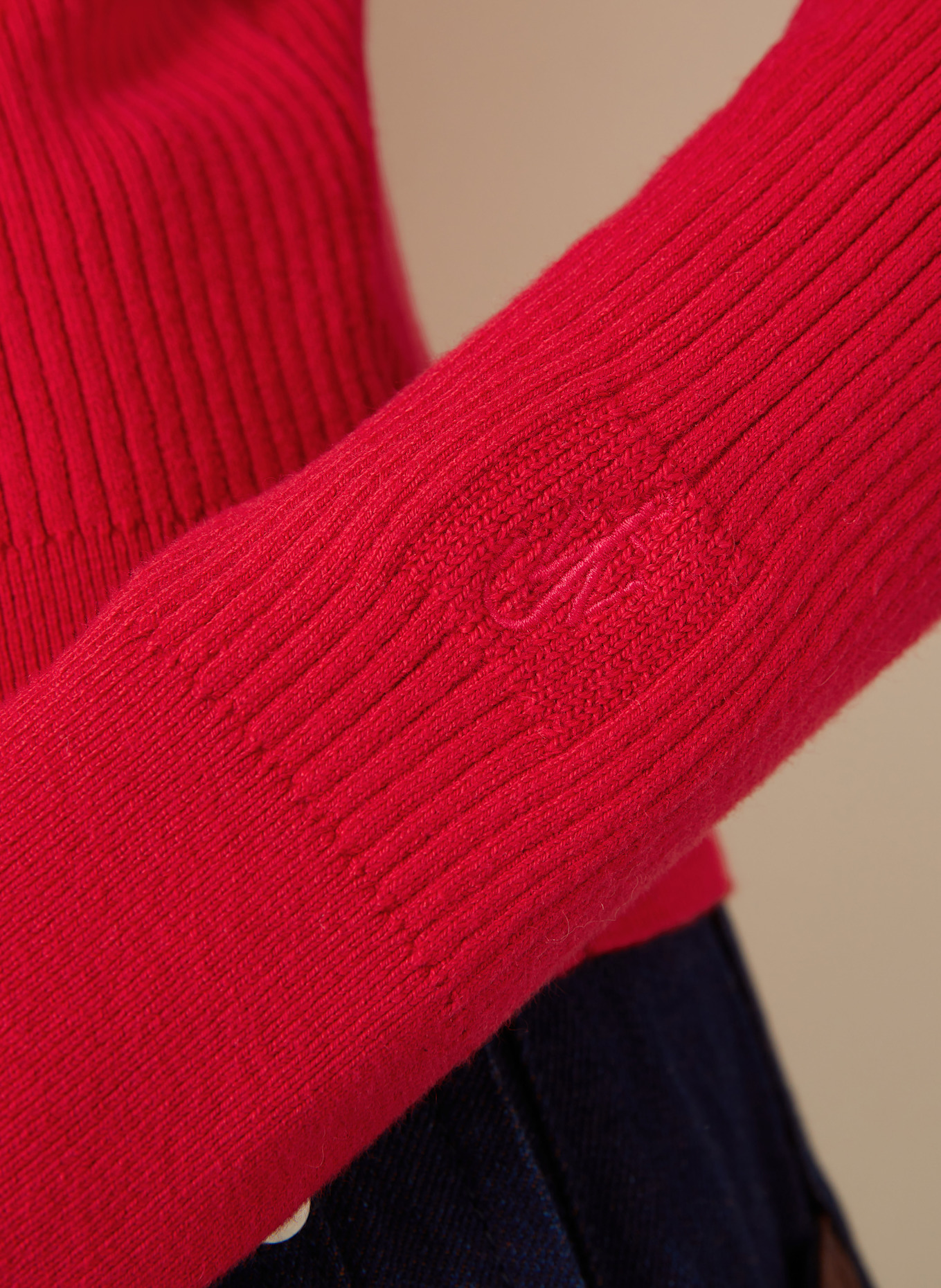 JW ANDERSON Kardigan: CZERWONY