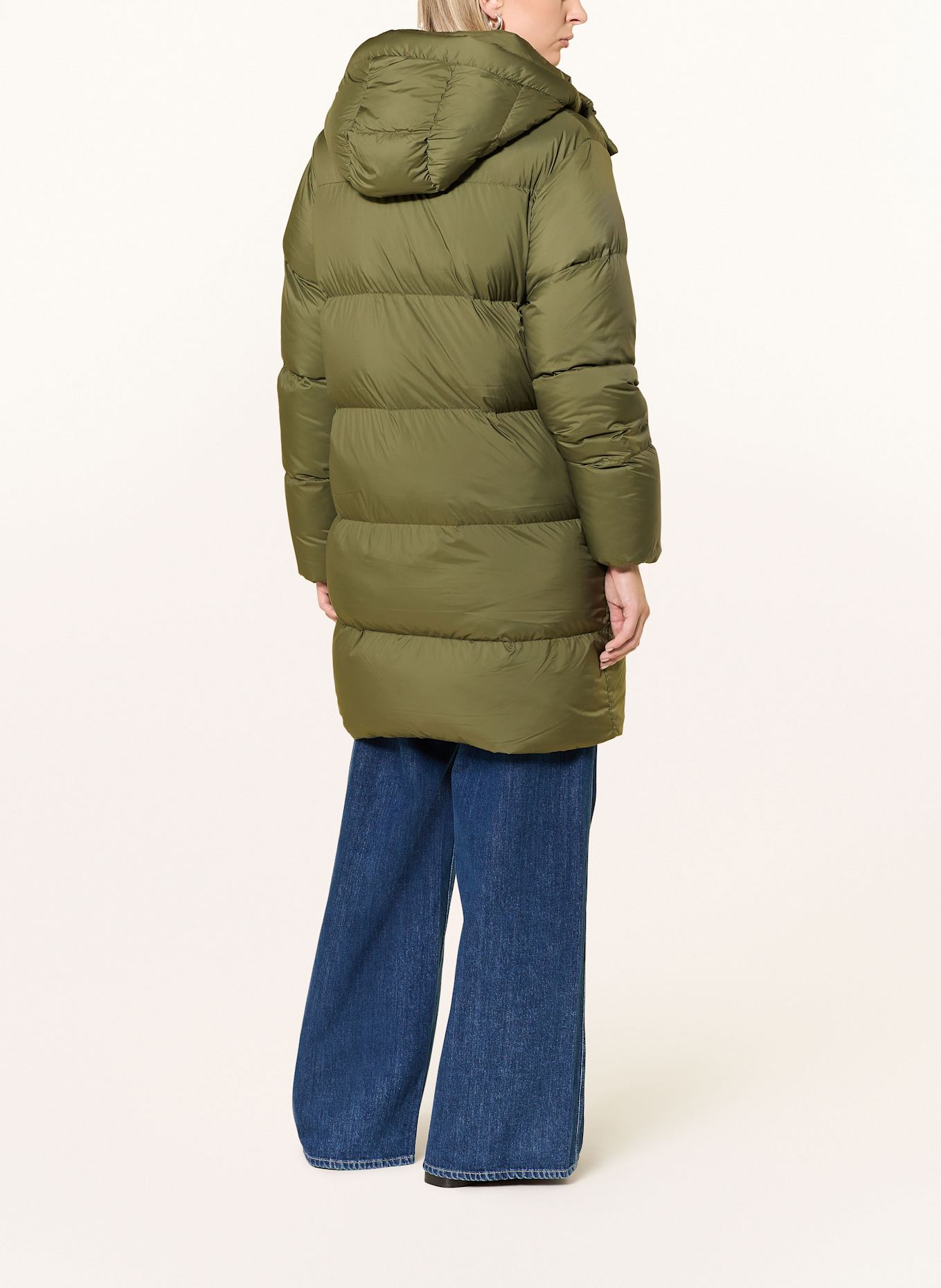 TOMMY HILFIGER Daunenmantel: OLIV