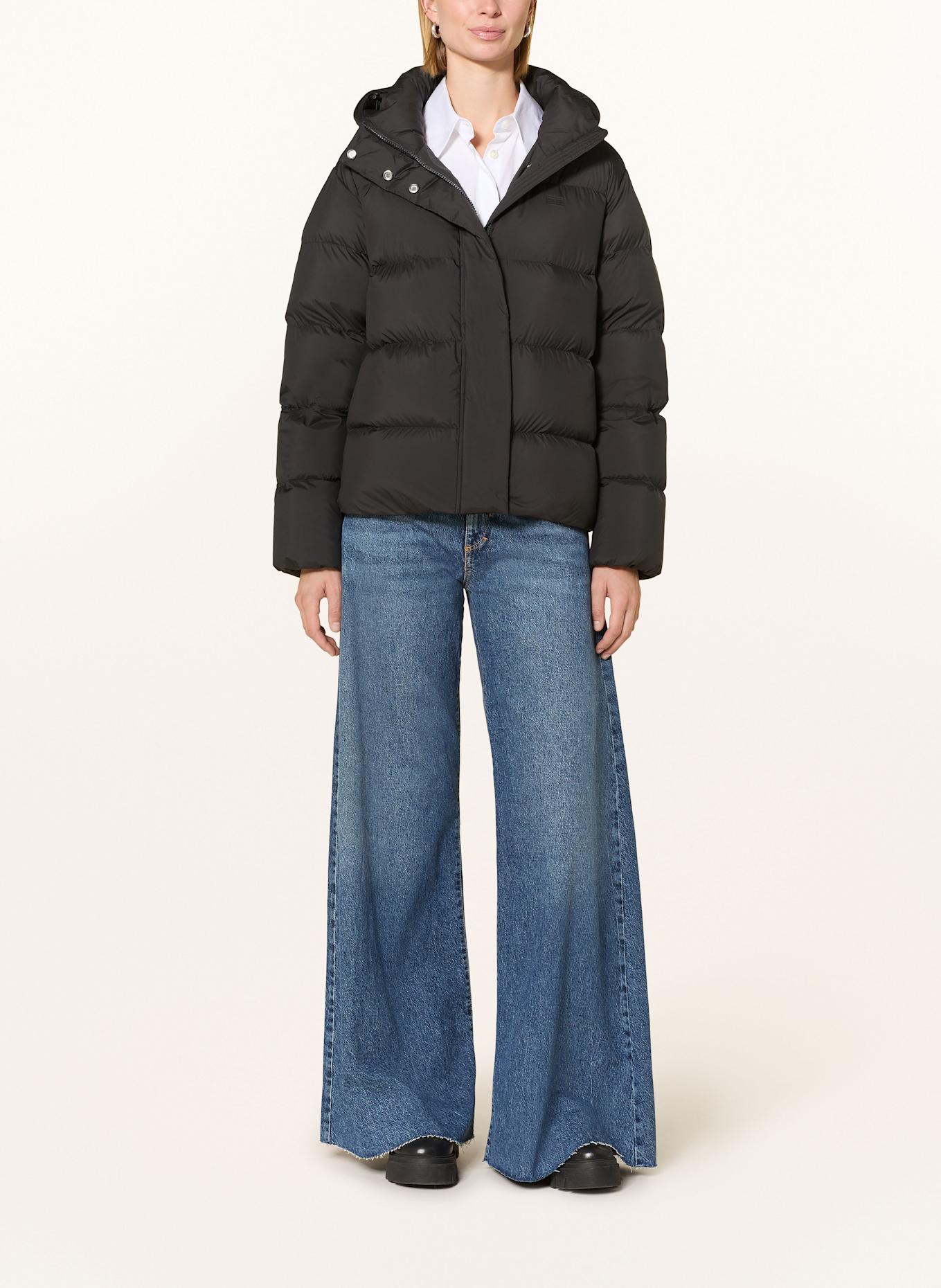 TOMMY HILFIGER Daunenjacke: SCHWARZ