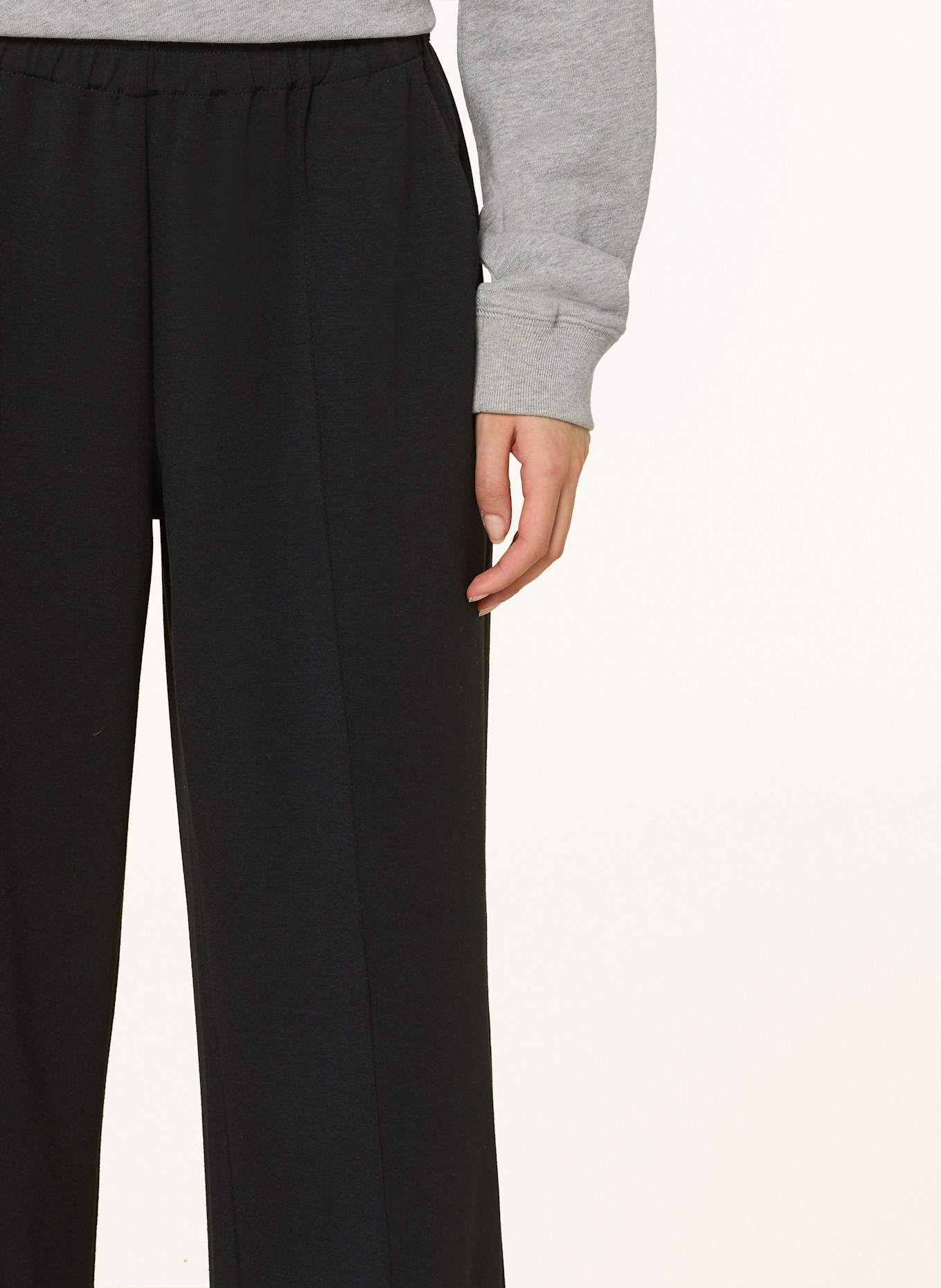 Marc O'Polo DENIM Marlenehose: SCHWARZ