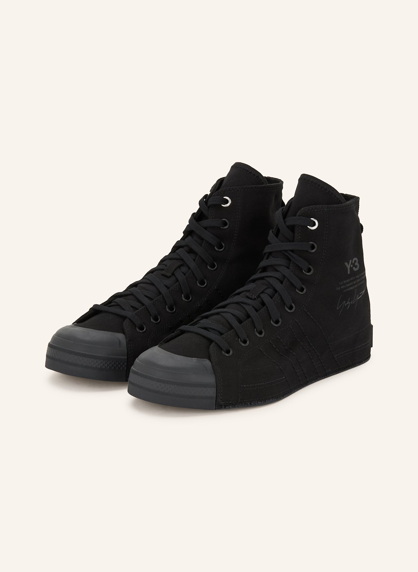 Y-3 Hightop-Sneaker Y-3 NIZZA HI: SCHWARZ