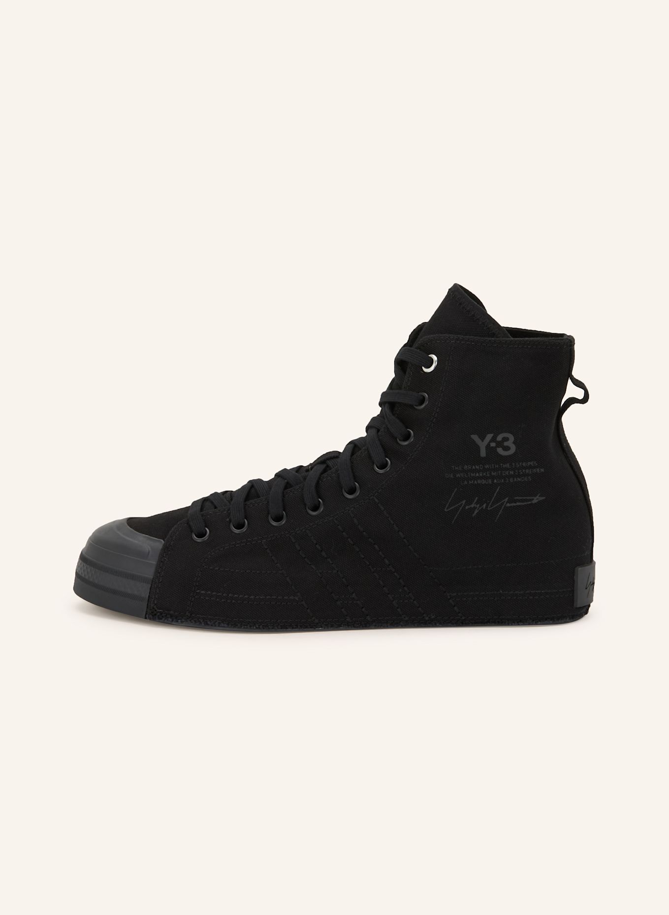Y-3 Hightop-Sneaker Y-3 NIZZA HI: SCHWARZ
