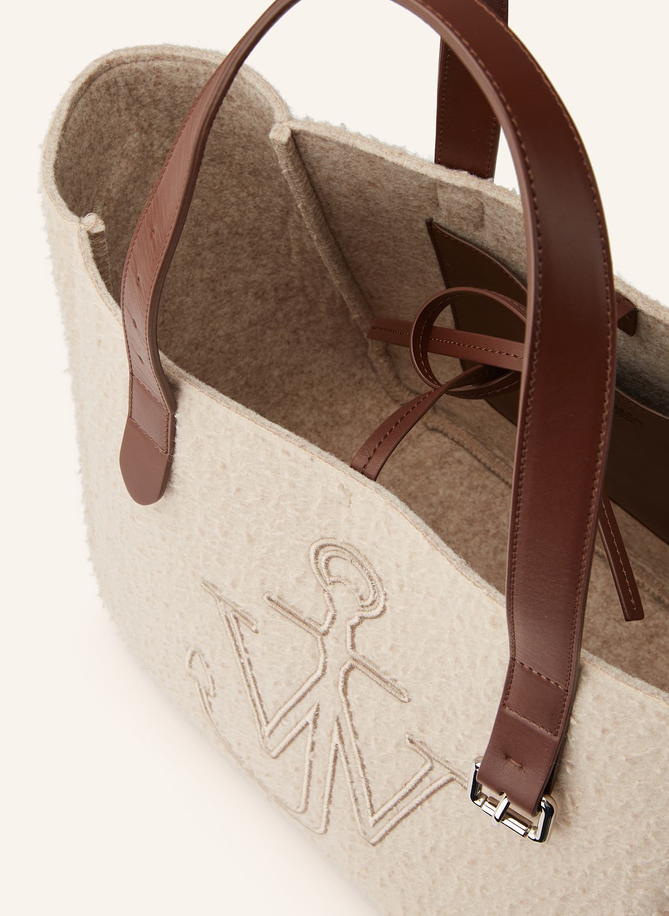 JW ANDERSON Shopper BELT: CREME