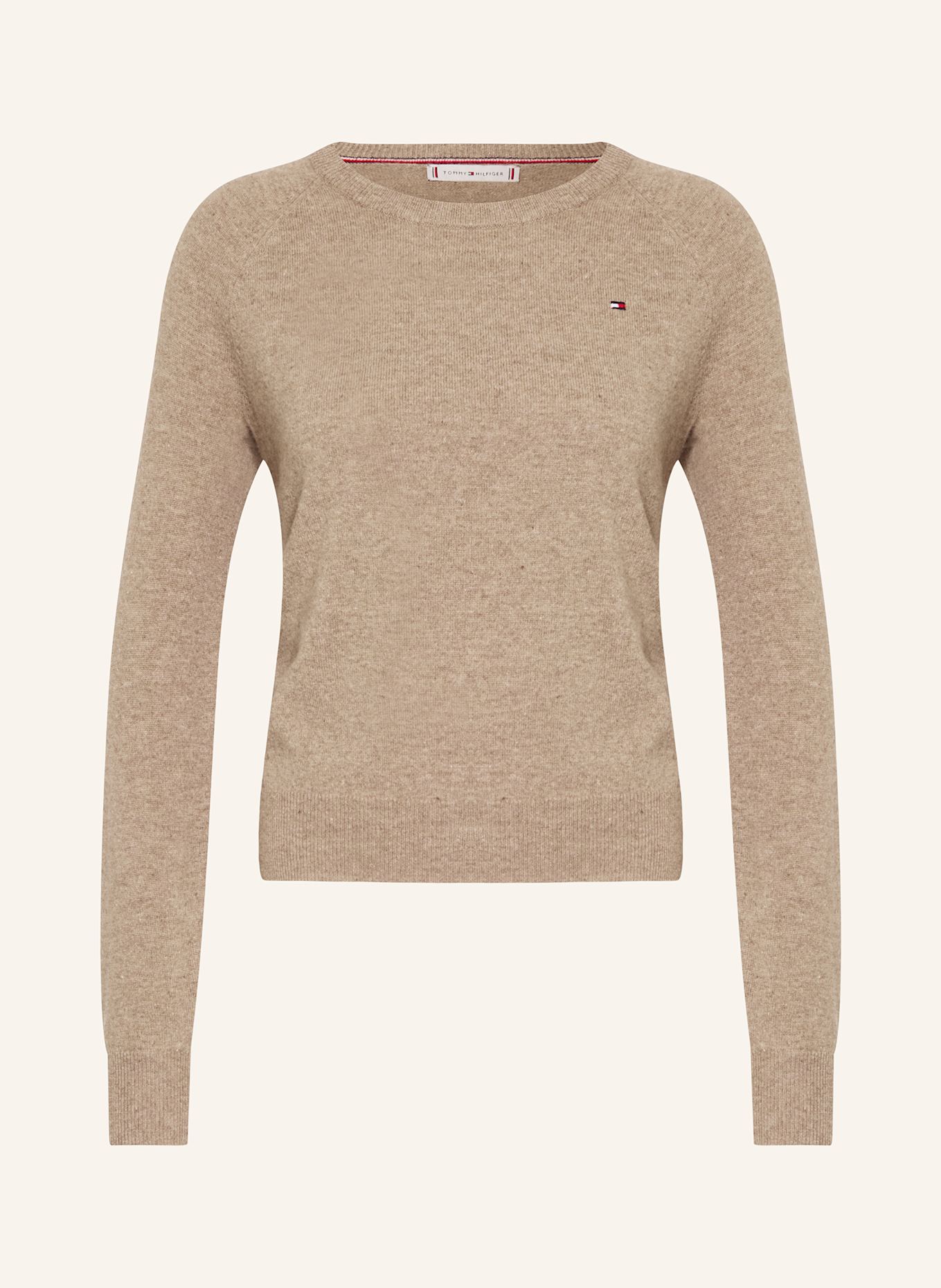 TOMMY HILFIGER Pullover: BRAUN
