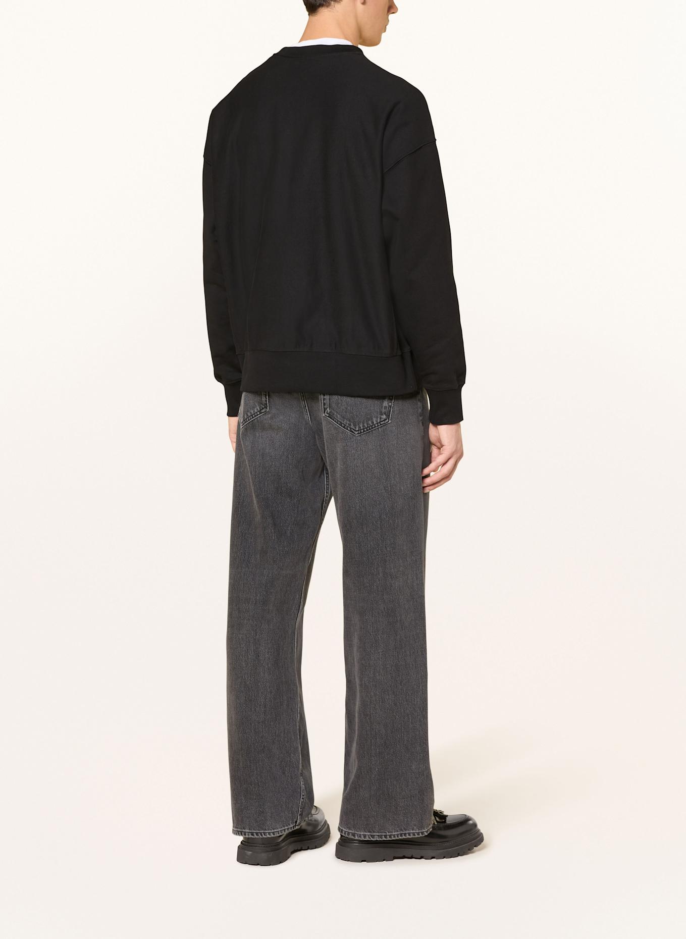 Calvin Klein Jeans Sweatshirt: BLACK