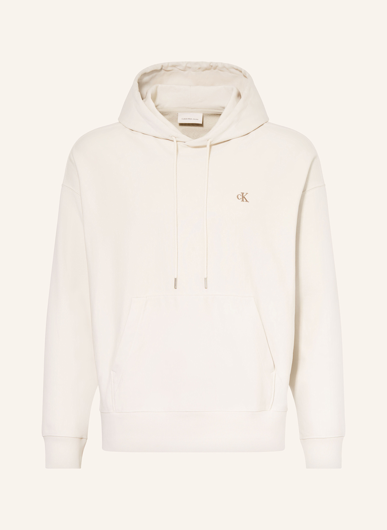 Calvin Klein Jeans Hoodie: ECRU