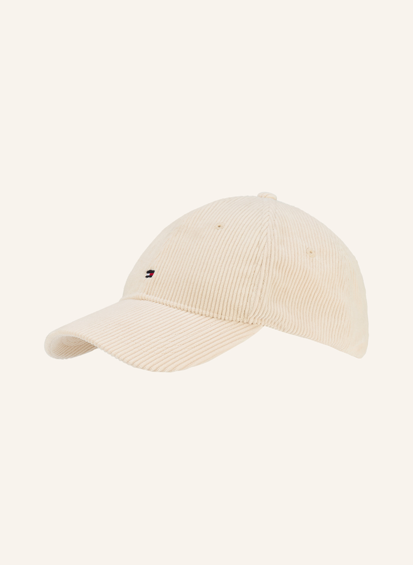 TOMMY HILFIGER Cord-Cap: ECRU