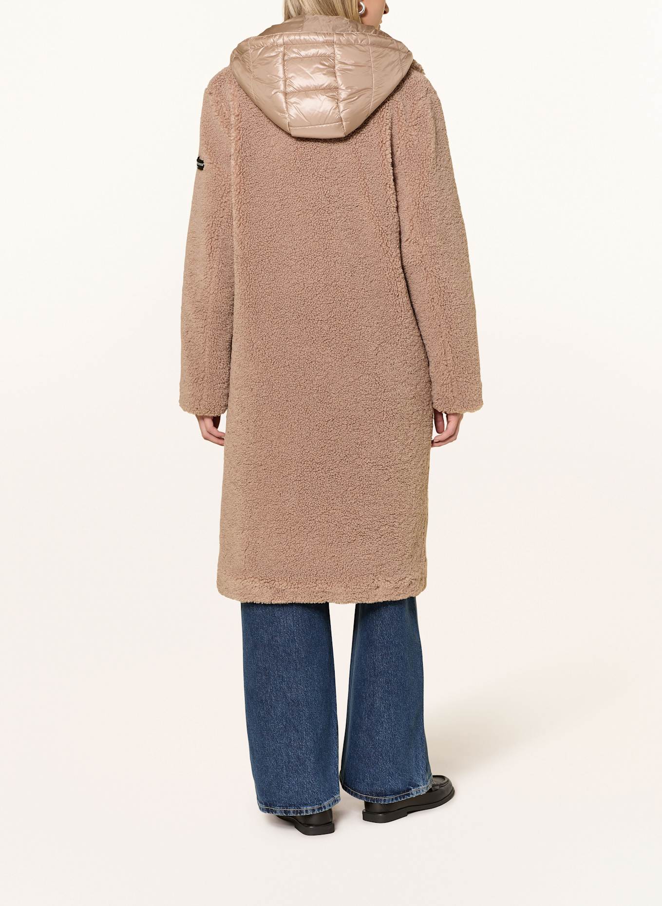 FRIEDA & FREDDIES Teddyfell-Mantel GINEZ: CAMEL