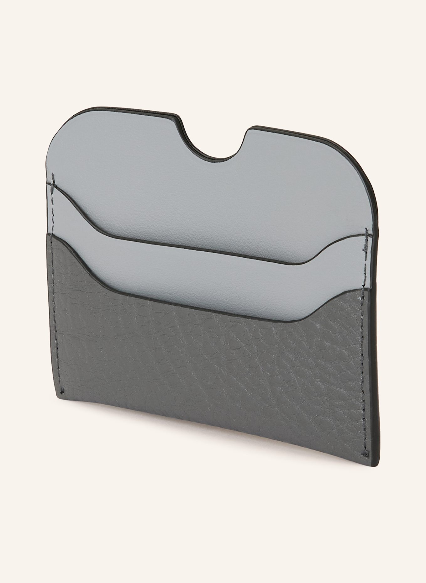 Acne Studios Kartenetui: HELLGRAU / GRAU