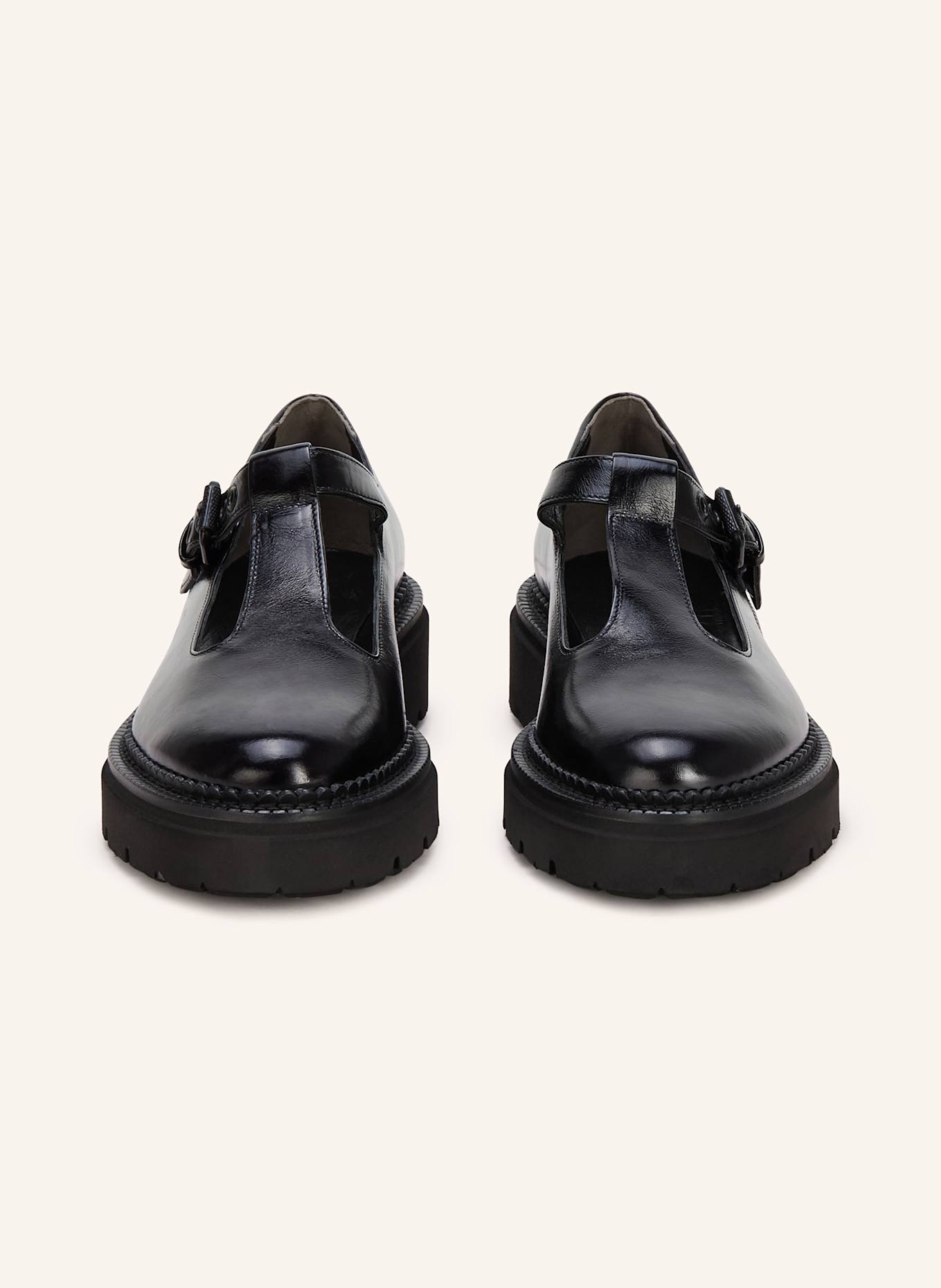 KENNEL & SCHMENGER Mary-Jane-Loafer JACY: SCHWARZ