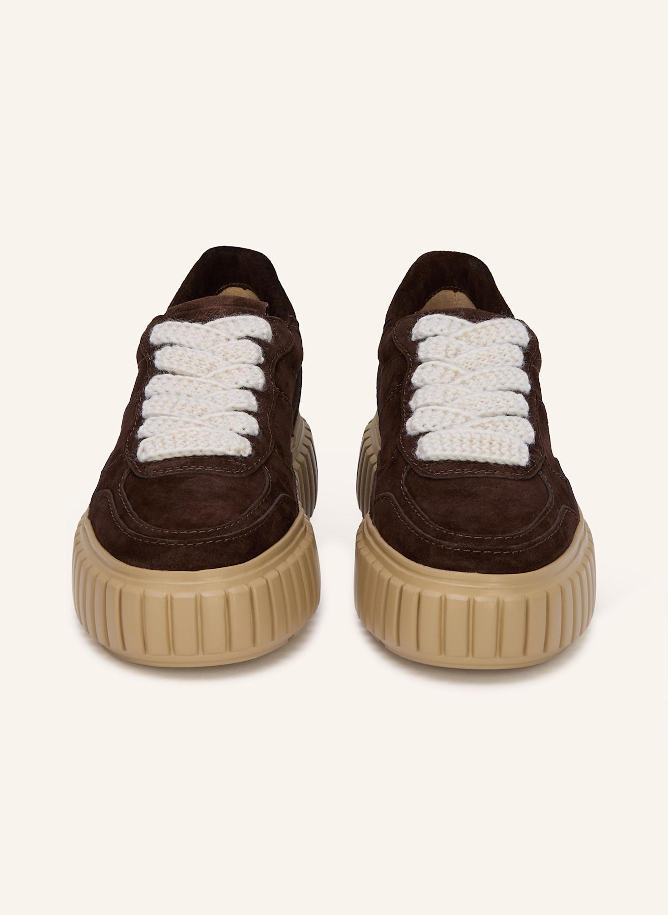 KENNEL & SCHMENGER Sneaker ZAP: DUNKELBRAUN