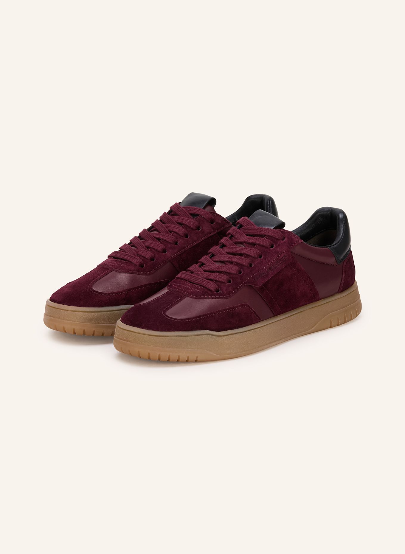 KENNEL & SCHMENGER Sneaker GAZ: DUNKELROT